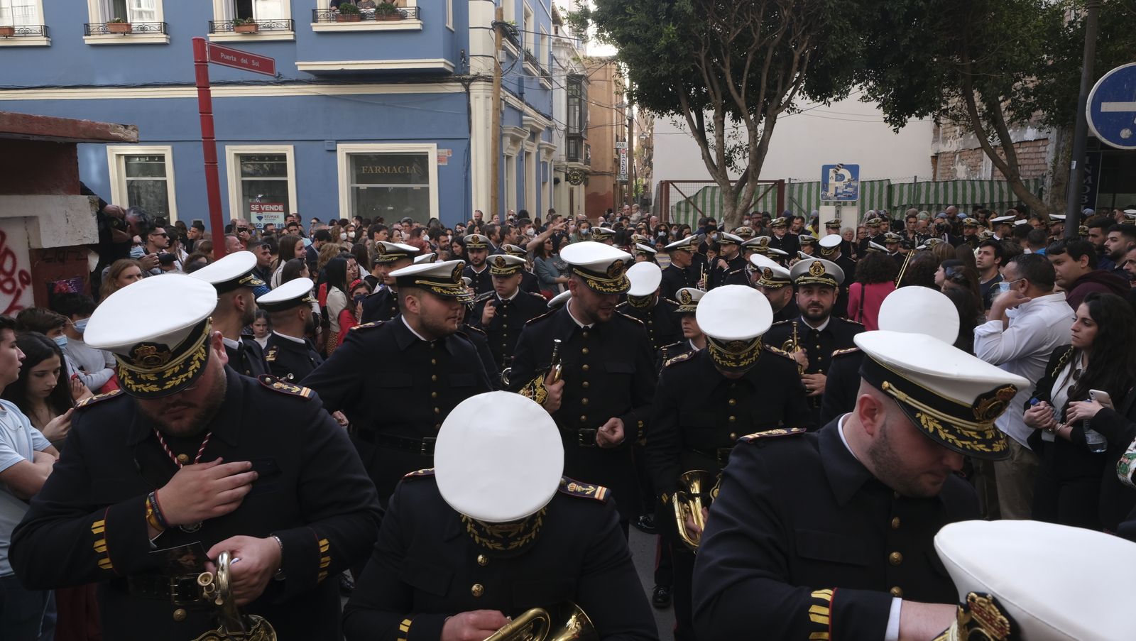 Fotogalería procesión de la Santa Cena. Semana Santa de Almería 2022.