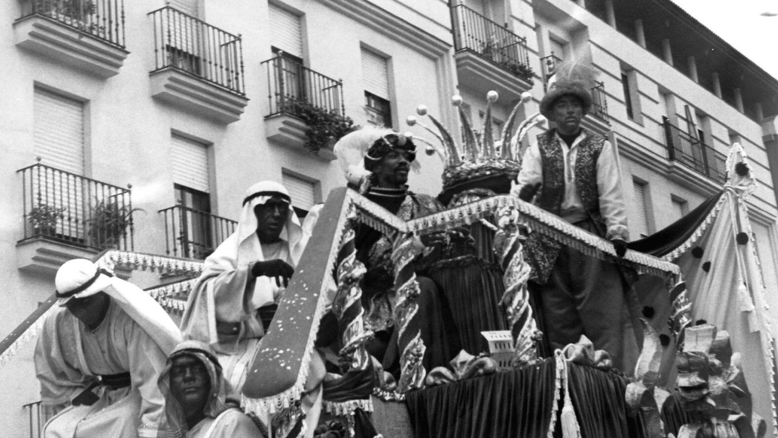 Cabalgata de Reyes de Huelva en 1996