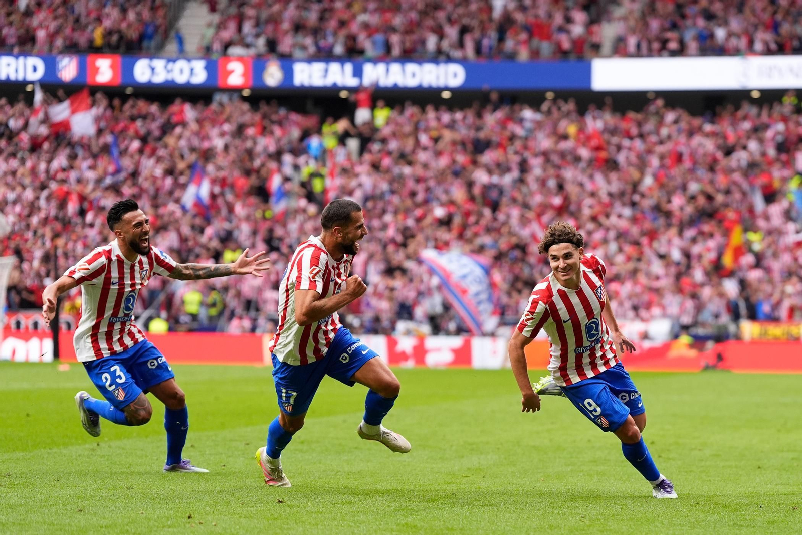 Las mejores fotos del Atlético - Real Madrid