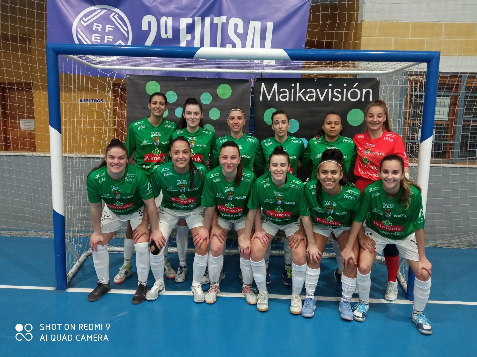 El Guadalcacín FSF juega el último partido de la temporada y se despide de Segunda División.