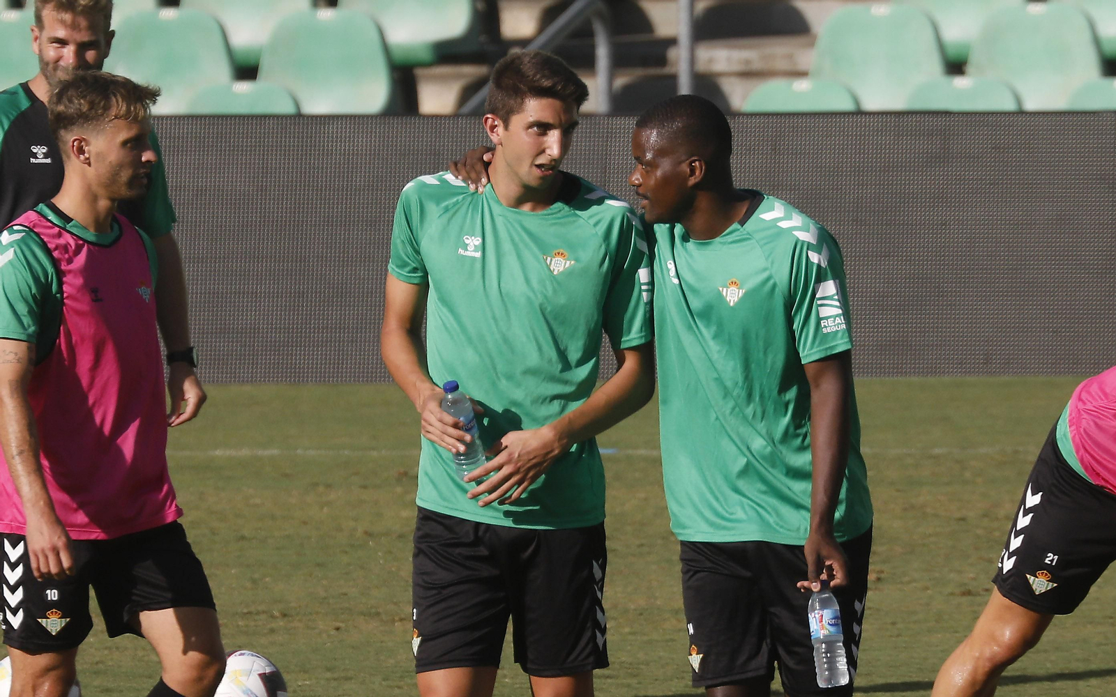 La jornada del Betis, en imágenes