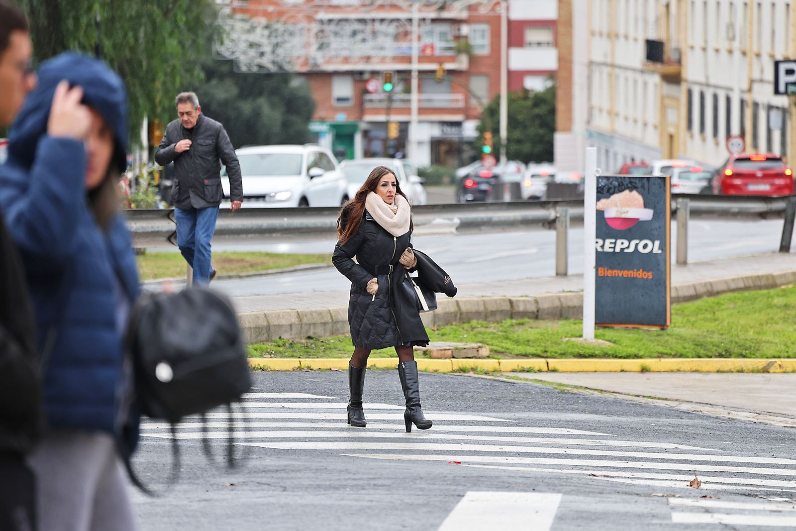 Lluvia y frío intenso en la mañana de miércoles