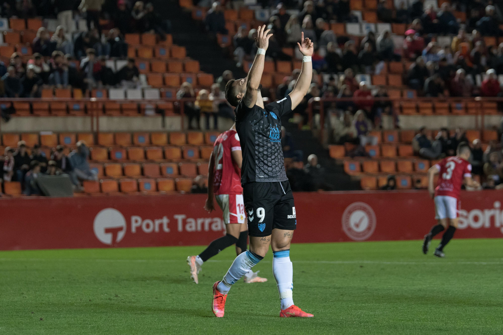 Las imágenes del Nàstic - Málaga CF