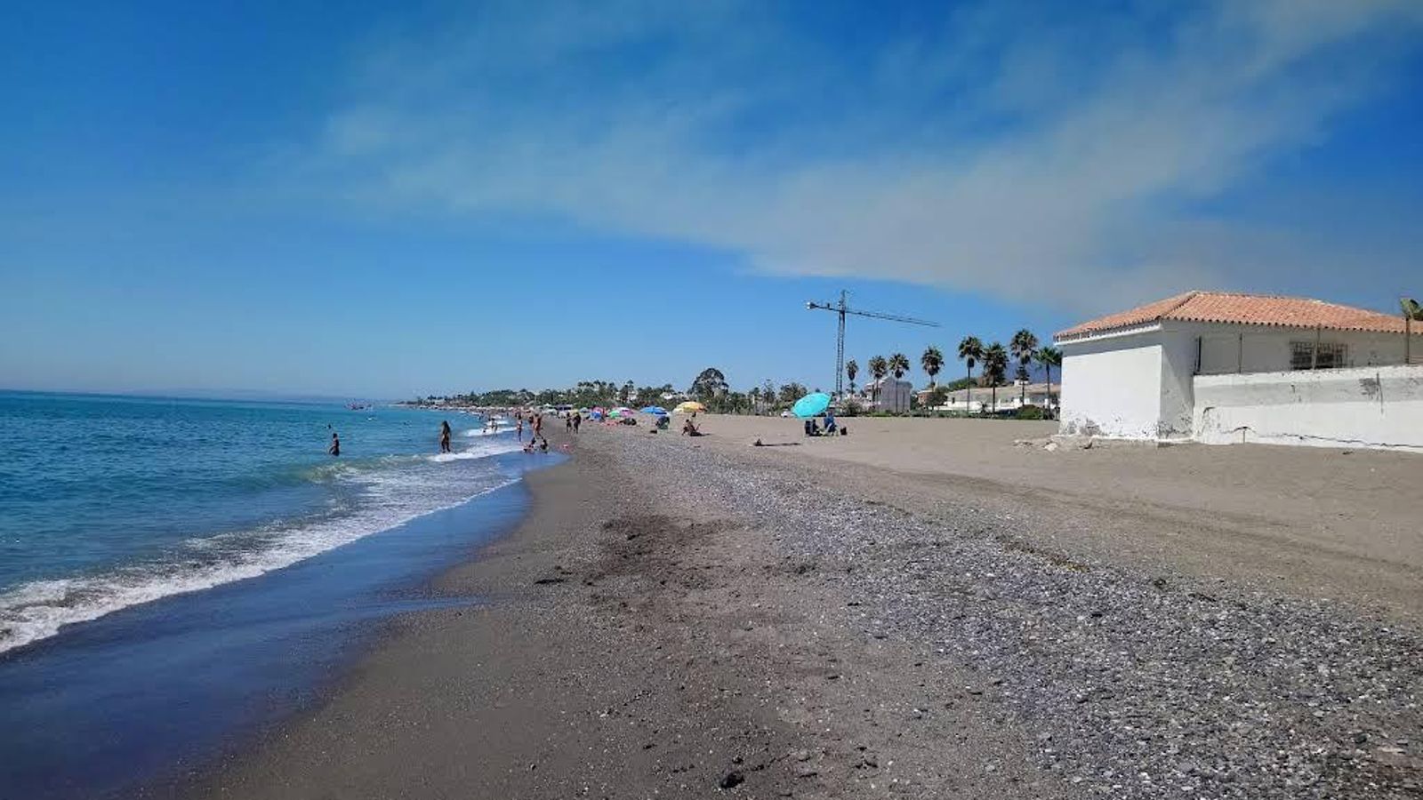La playa de El Saladillo.