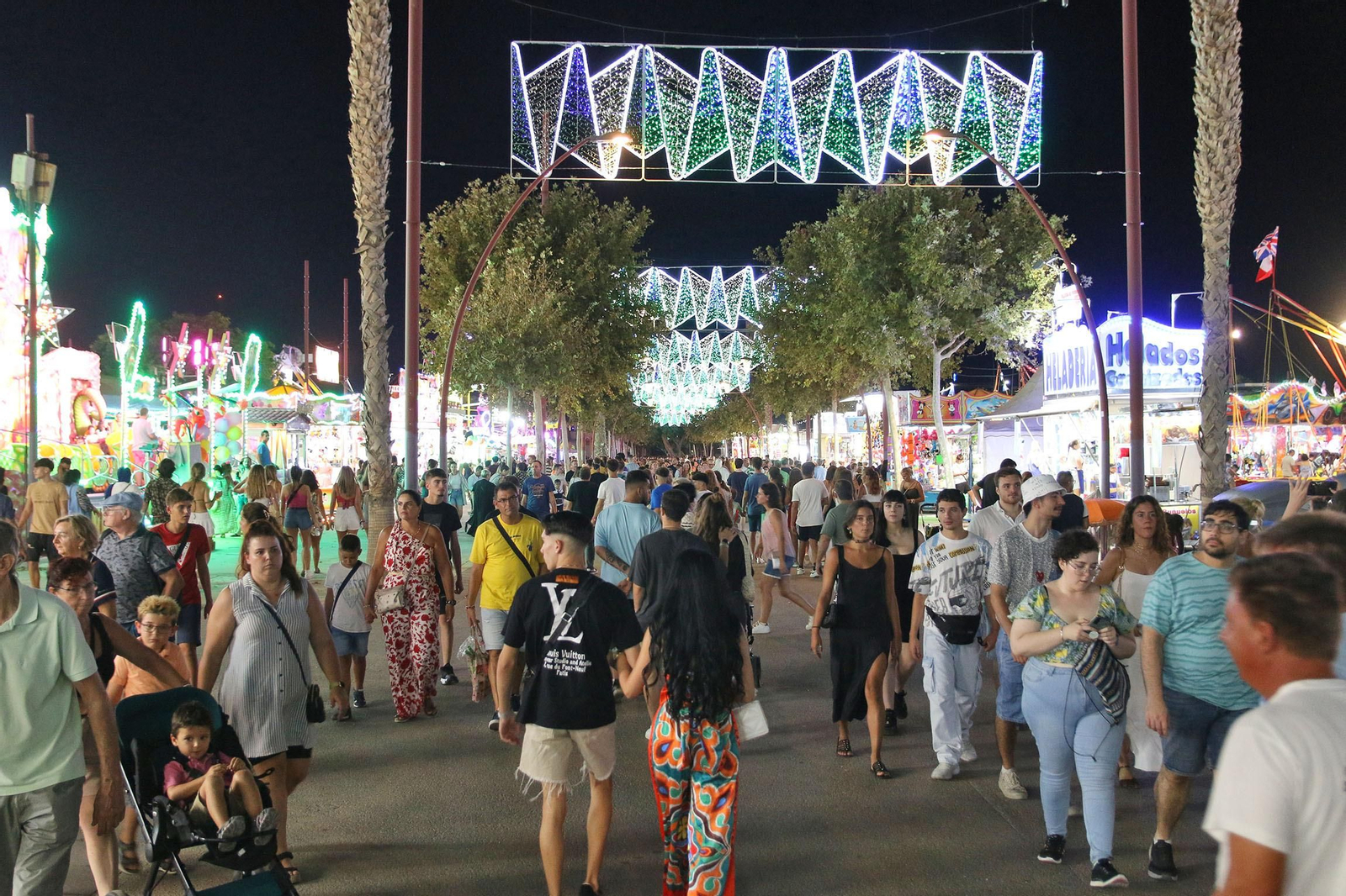 Las imágenes del día del niño en la Feria de Almería 2023