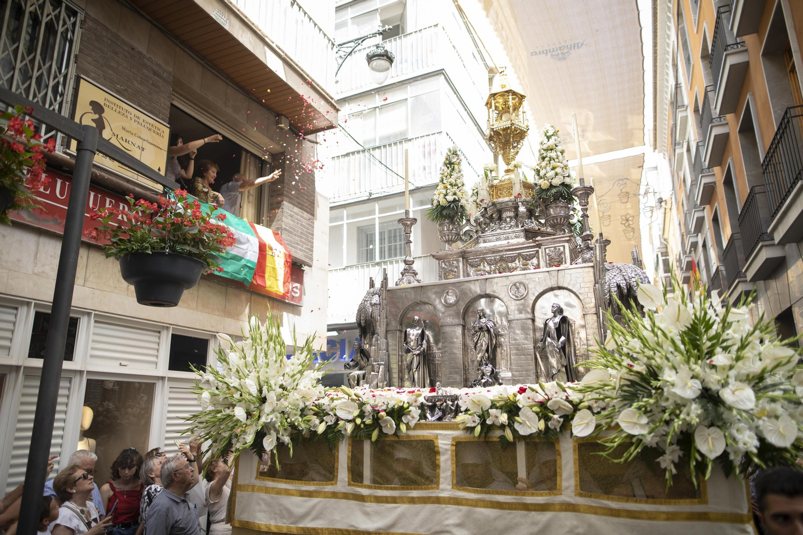 La procesión del Corpus Christi 2022 de Granada, en imágenes