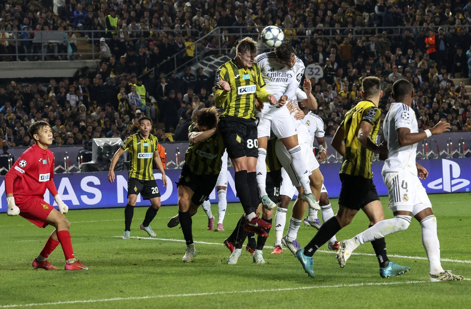 Las mejores fotos del Kairat Almaty-Real Madrid