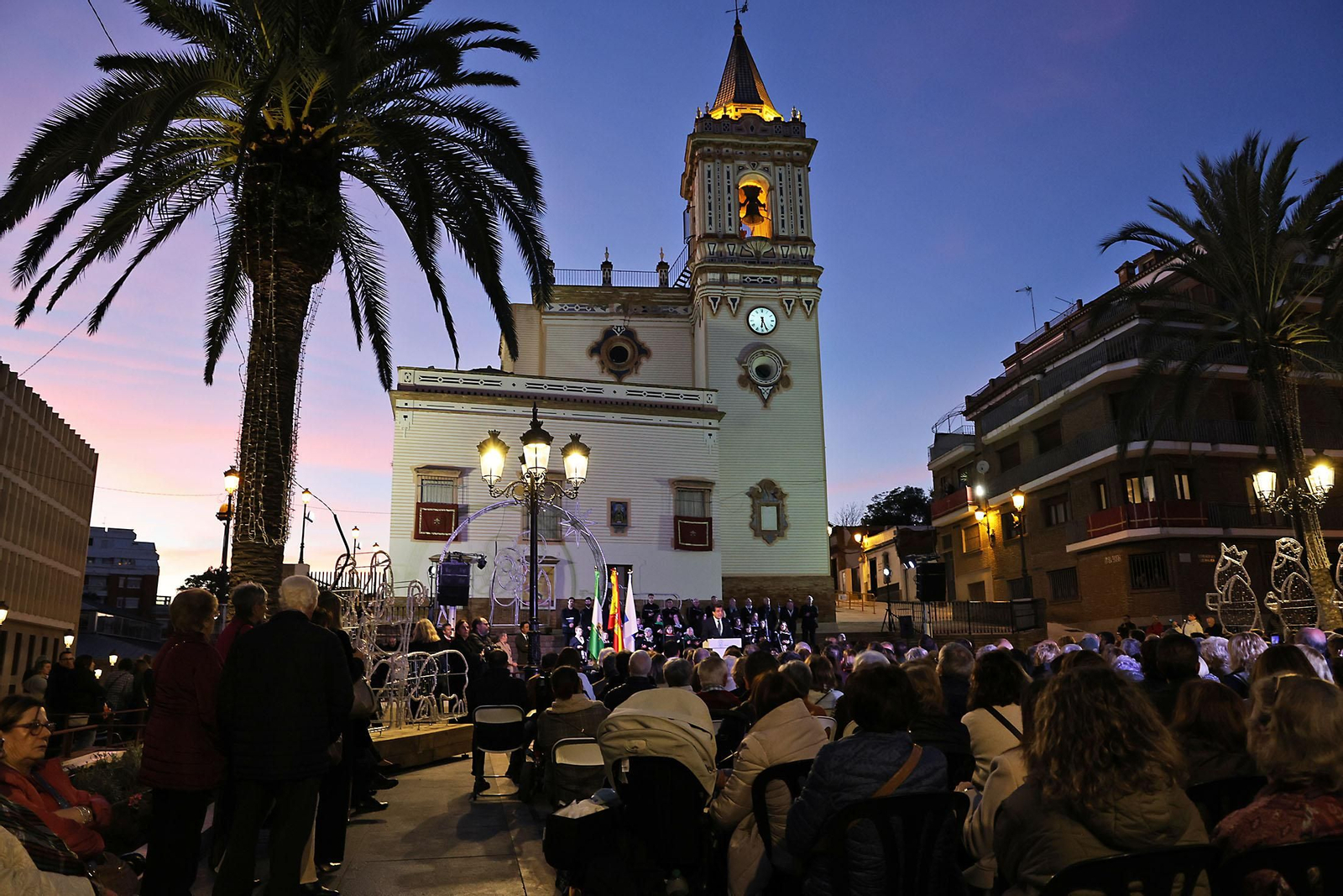 Imágenes de la inauguracion de la renovada Plaza de San Pedro