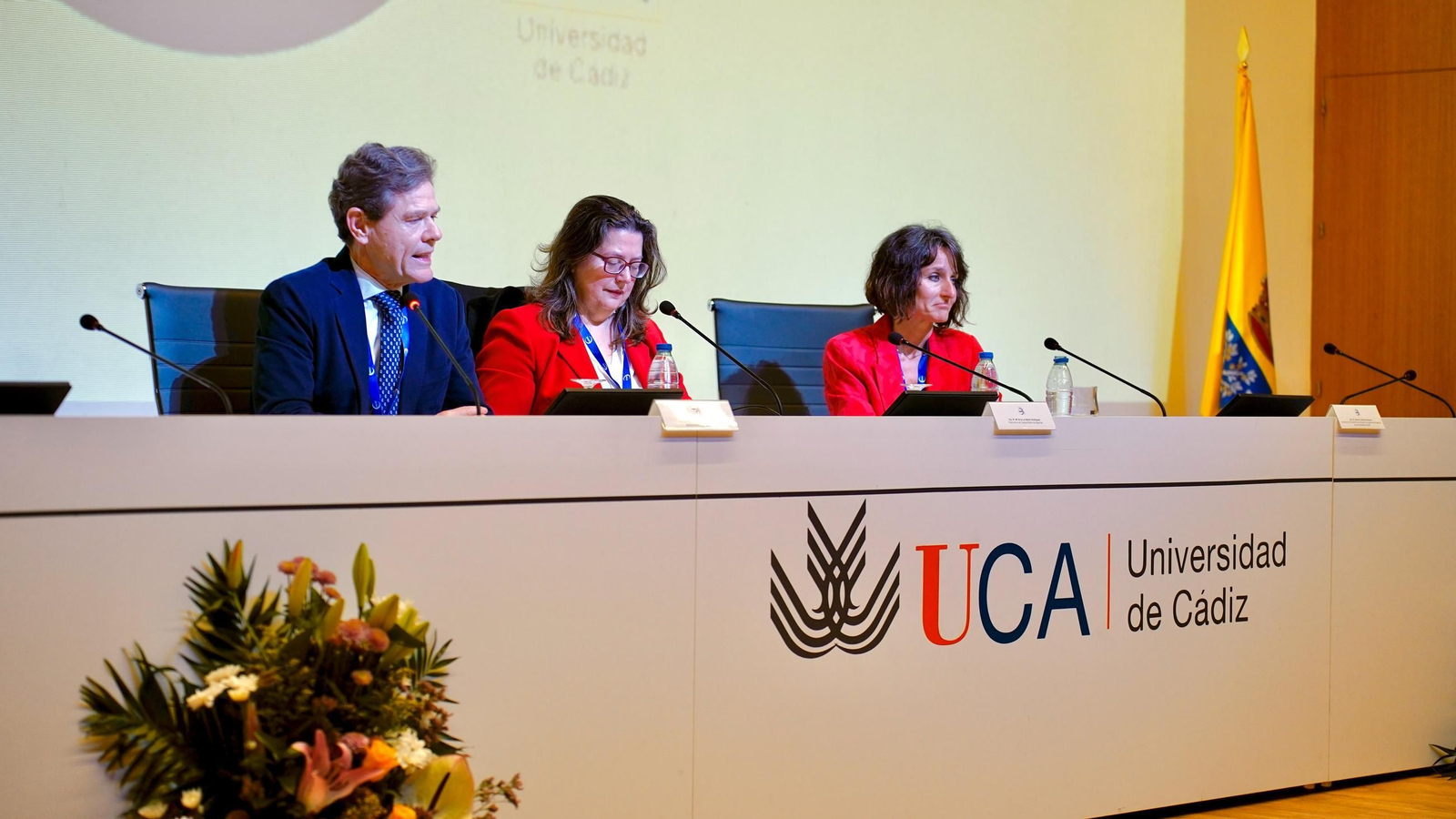 Fotos del inicio de las jornadas Cátedra Acerinox en la Escuela Técnica Superior de Ingeniería