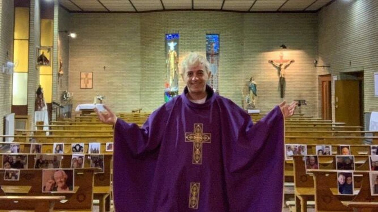 El sacerdote Javier Sánchez, fallecido en Zaragoza