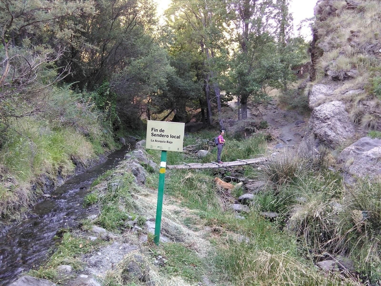 Vista parcial de la zona por la que transitarán los senderistas.