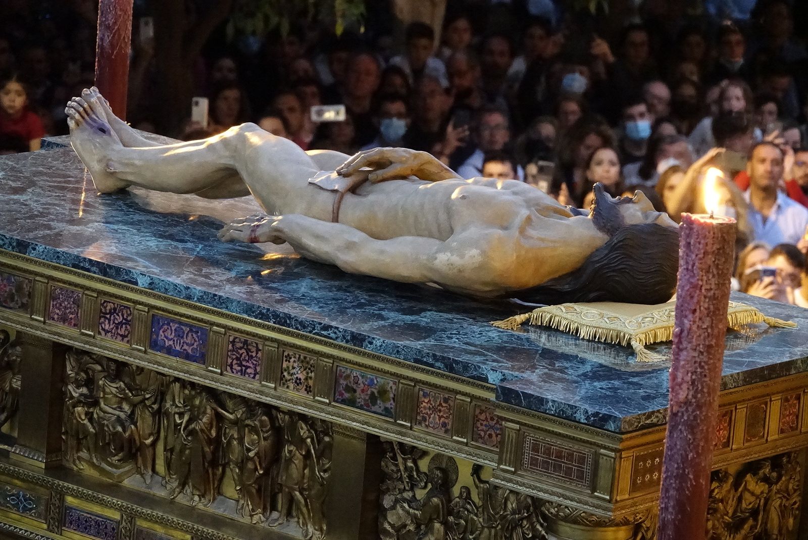 Las fotos del Sepulcro, en el Viernes Santo de Málaga