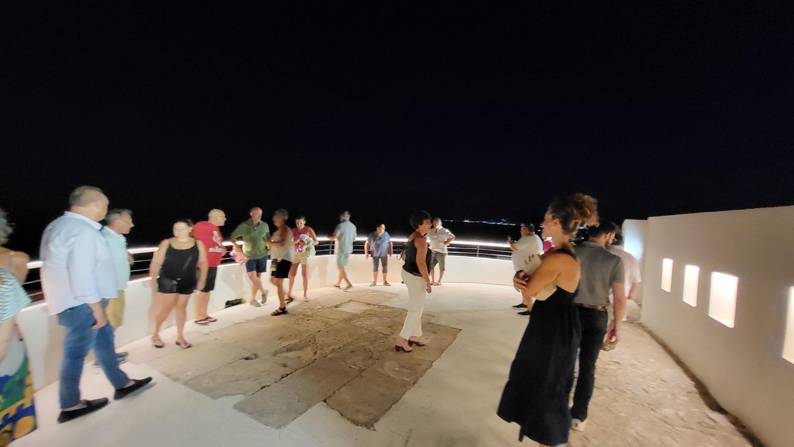 Terraza del castillo.