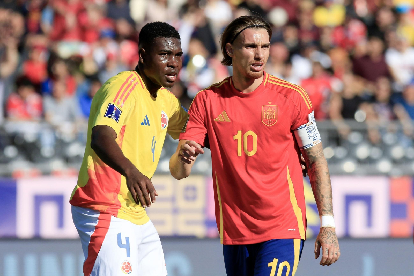 Las fotos del España-Colombia sub 20