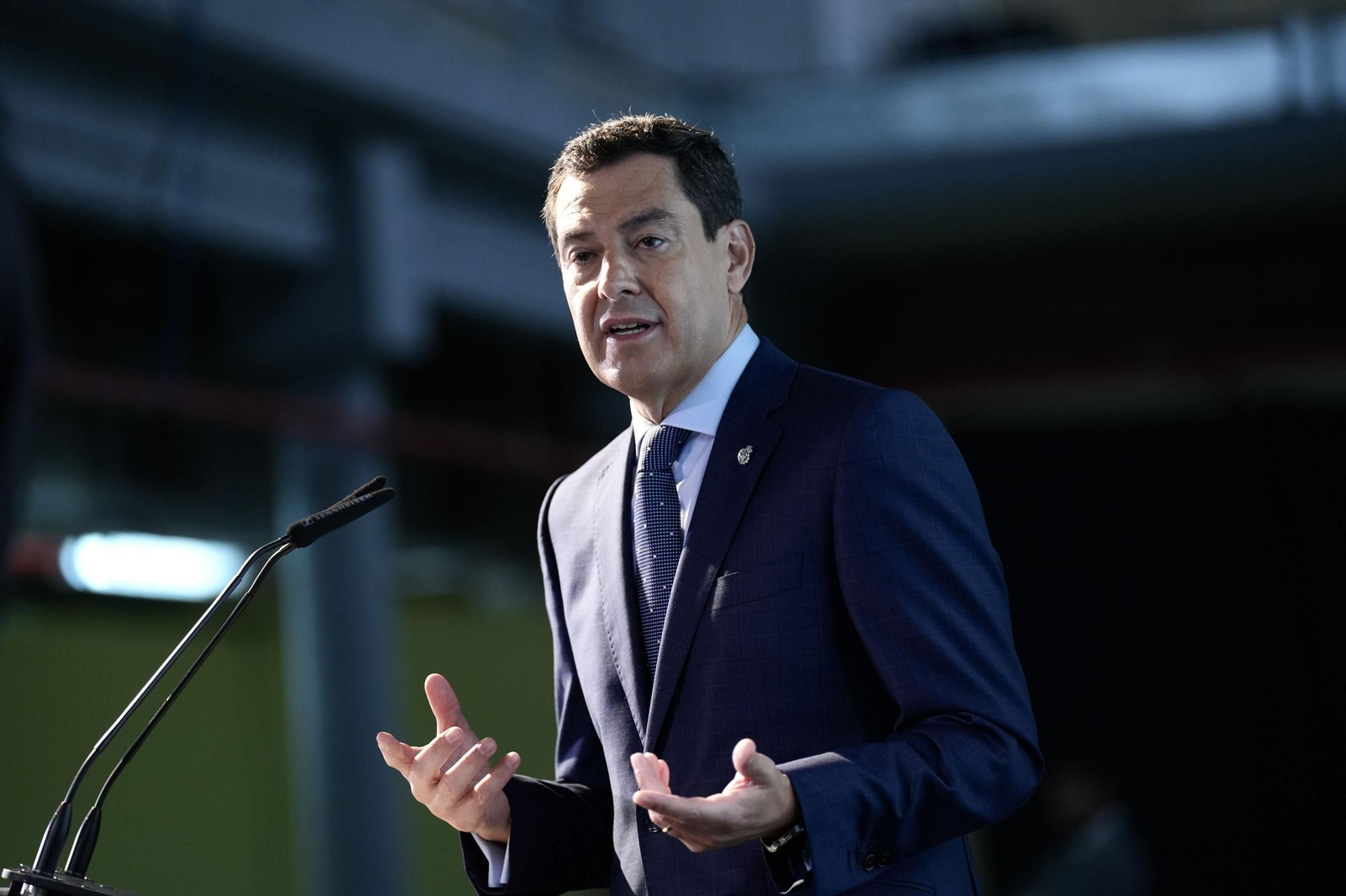 Juanma Moreno, presidente de la Junta de Andalucía.