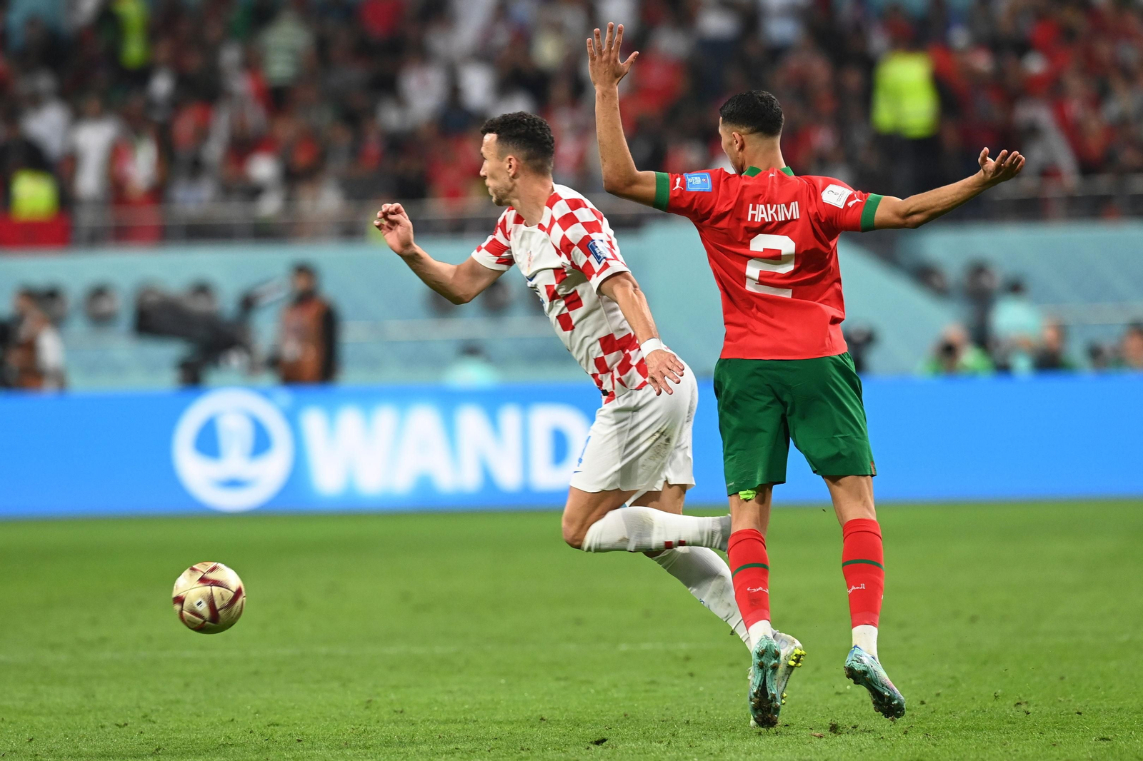 Las fotos del Croacia-Marruecos del Mundial de Qatar