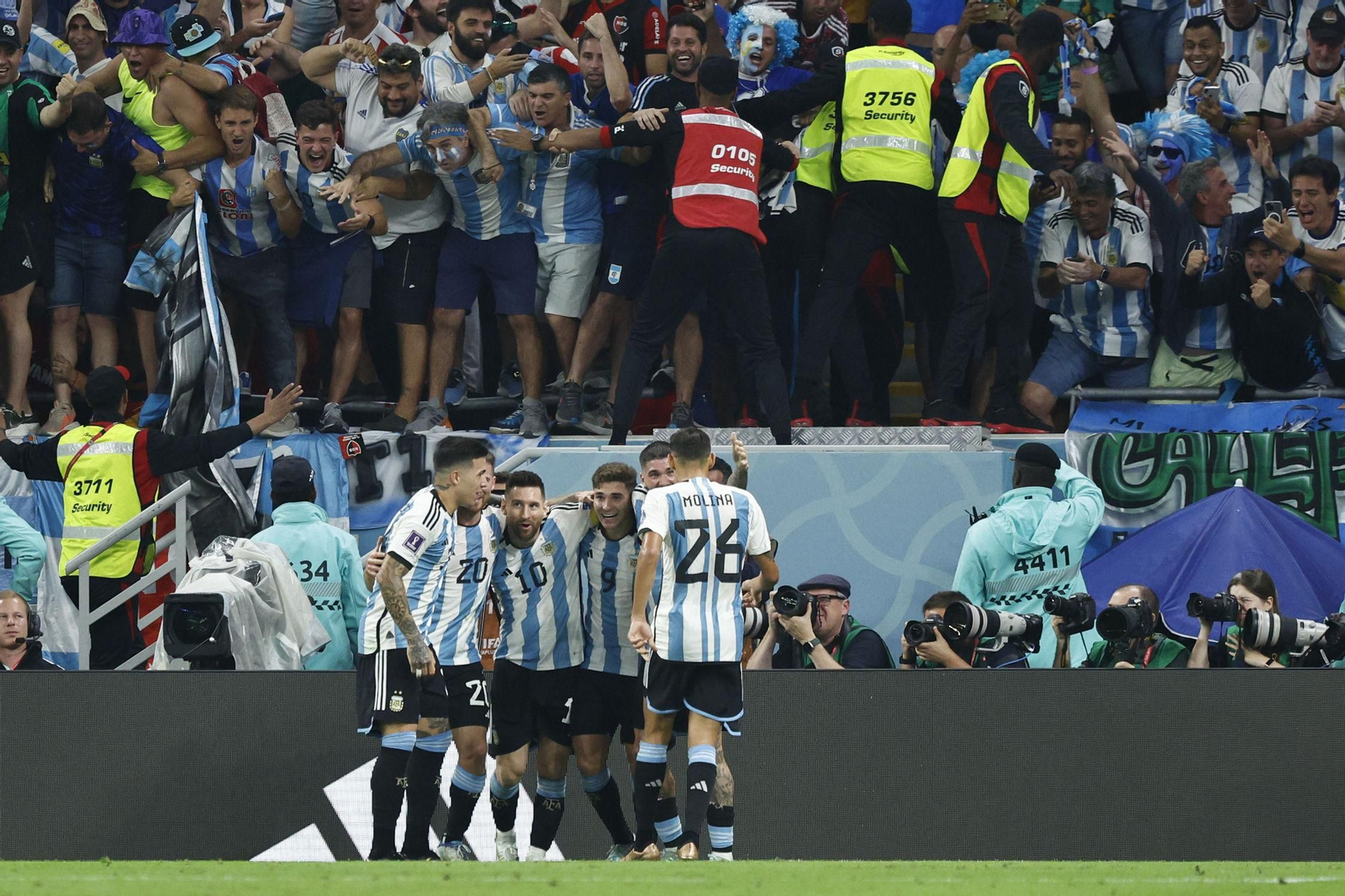 Las fotos del Argentina - Australia