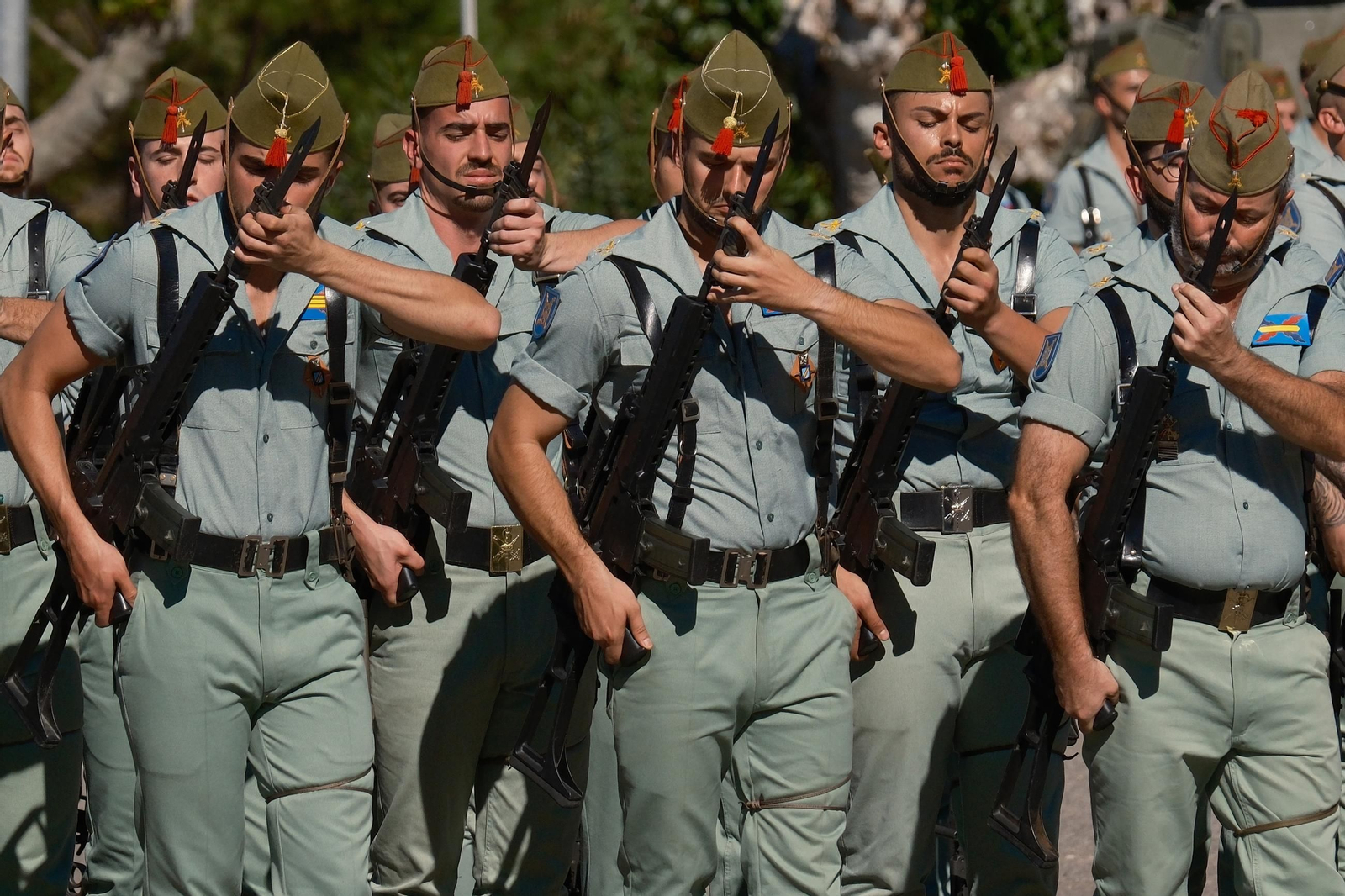 Celebración del 75 aniversario del Tercio Alejandro Farnesio 4º de la Legión, en imágenes.