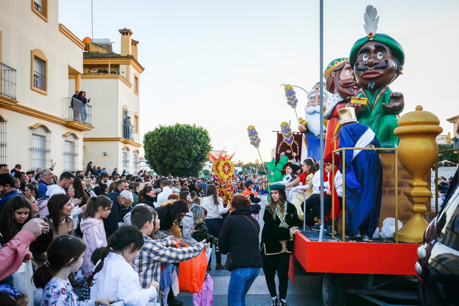 Las imágenes de los Magos de Oriente en San Fernando