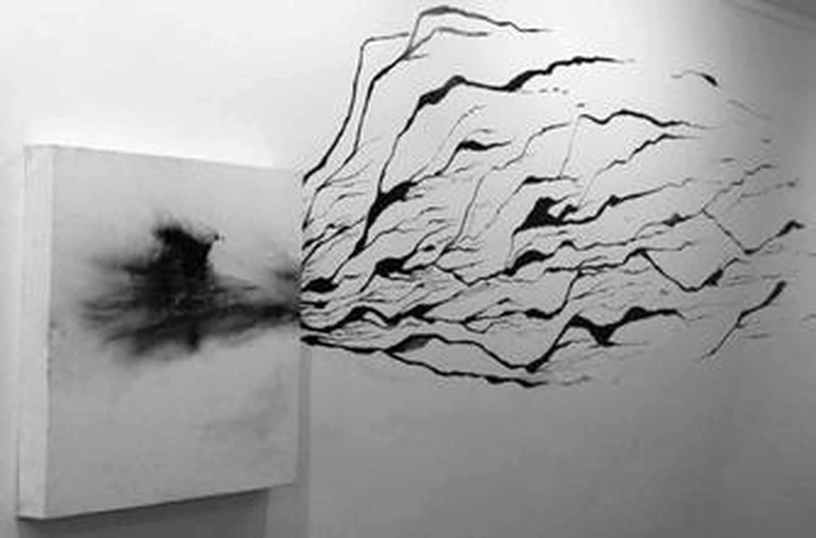 Una de las obras de Alberto Reguera que se podrán ver hasta finales de marzo en la galería Manuel Alés.