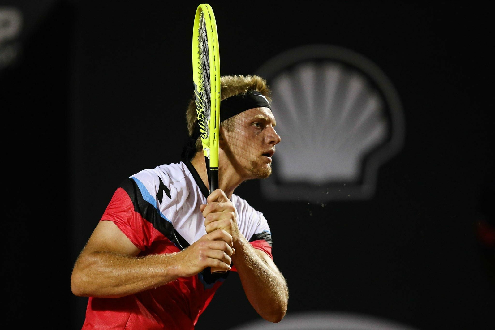 Davidovich, durante un partido.
