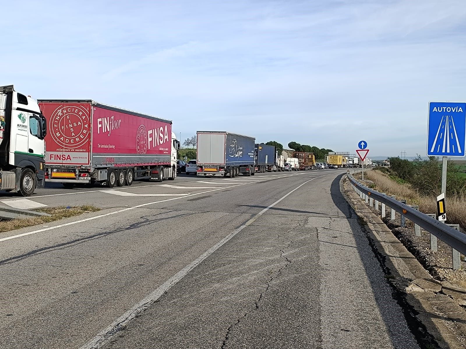 La autovía A-66 en una imagen de archivo.