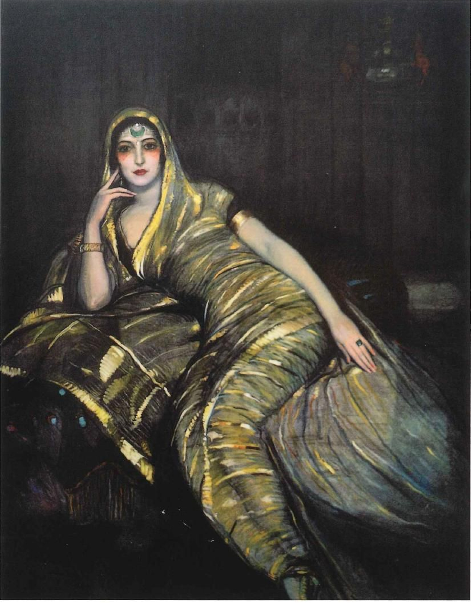 'La princesa de Kapurtala', del Museo Málaga 'La princesa de Kapurtala', del Museo Málaga