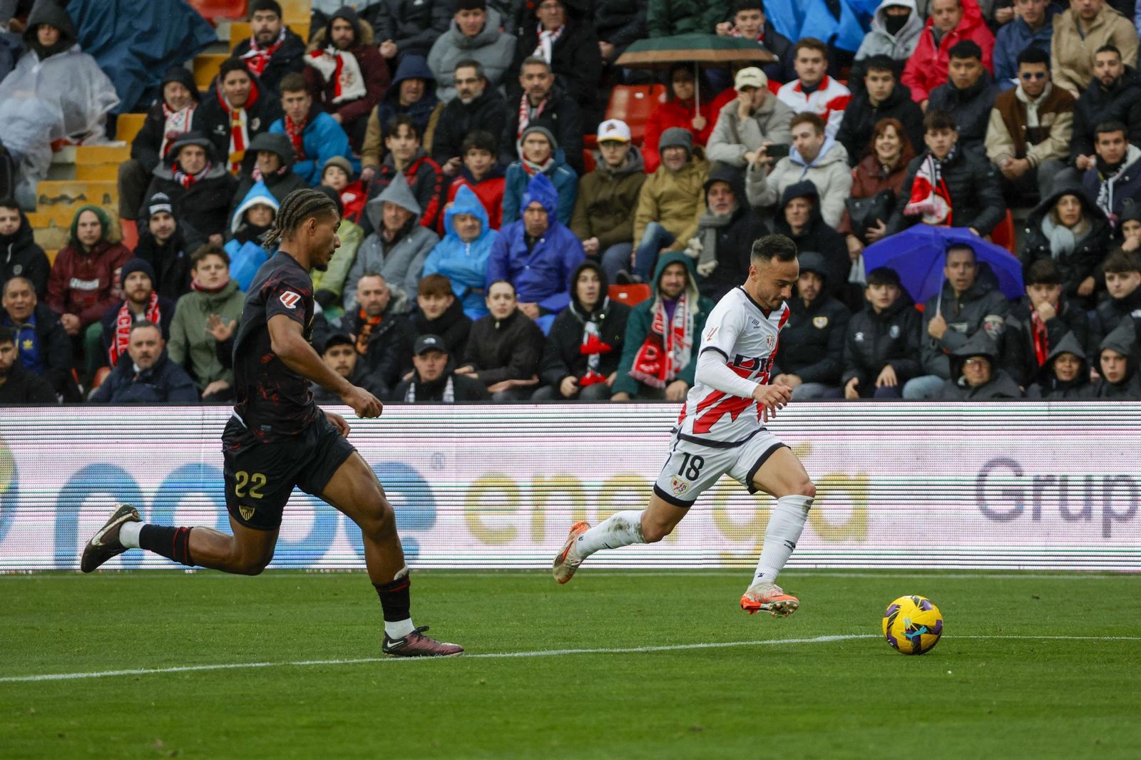 Rayo Vallecano -  Sevilla FC: todas las fotos del partido de Liga