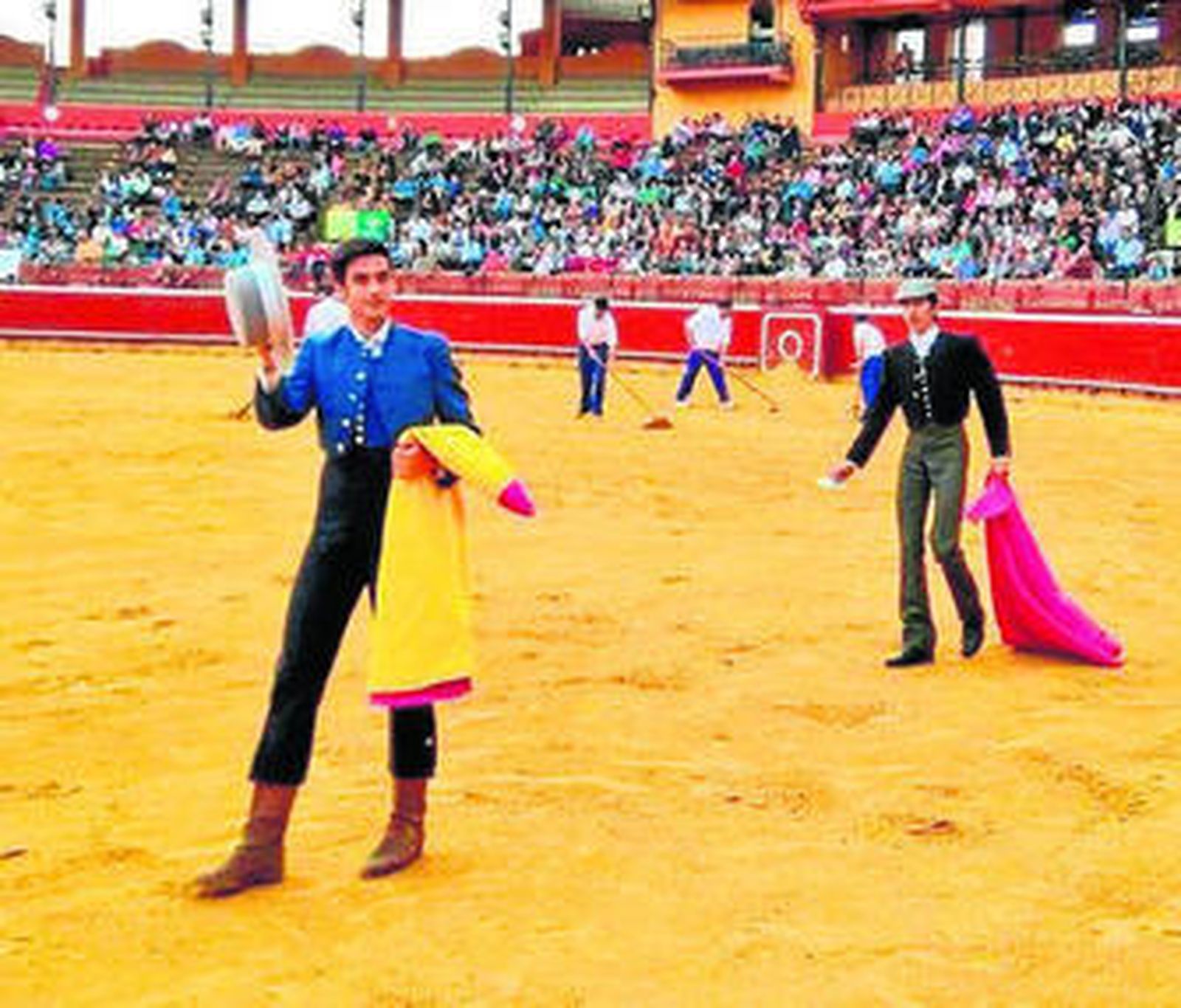 El novillero Sergio Roldán en una fotografía de archivo.