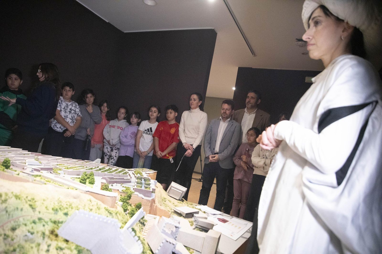 Presentación de la maqueta de la Alcazaba de Almería, en imágenes