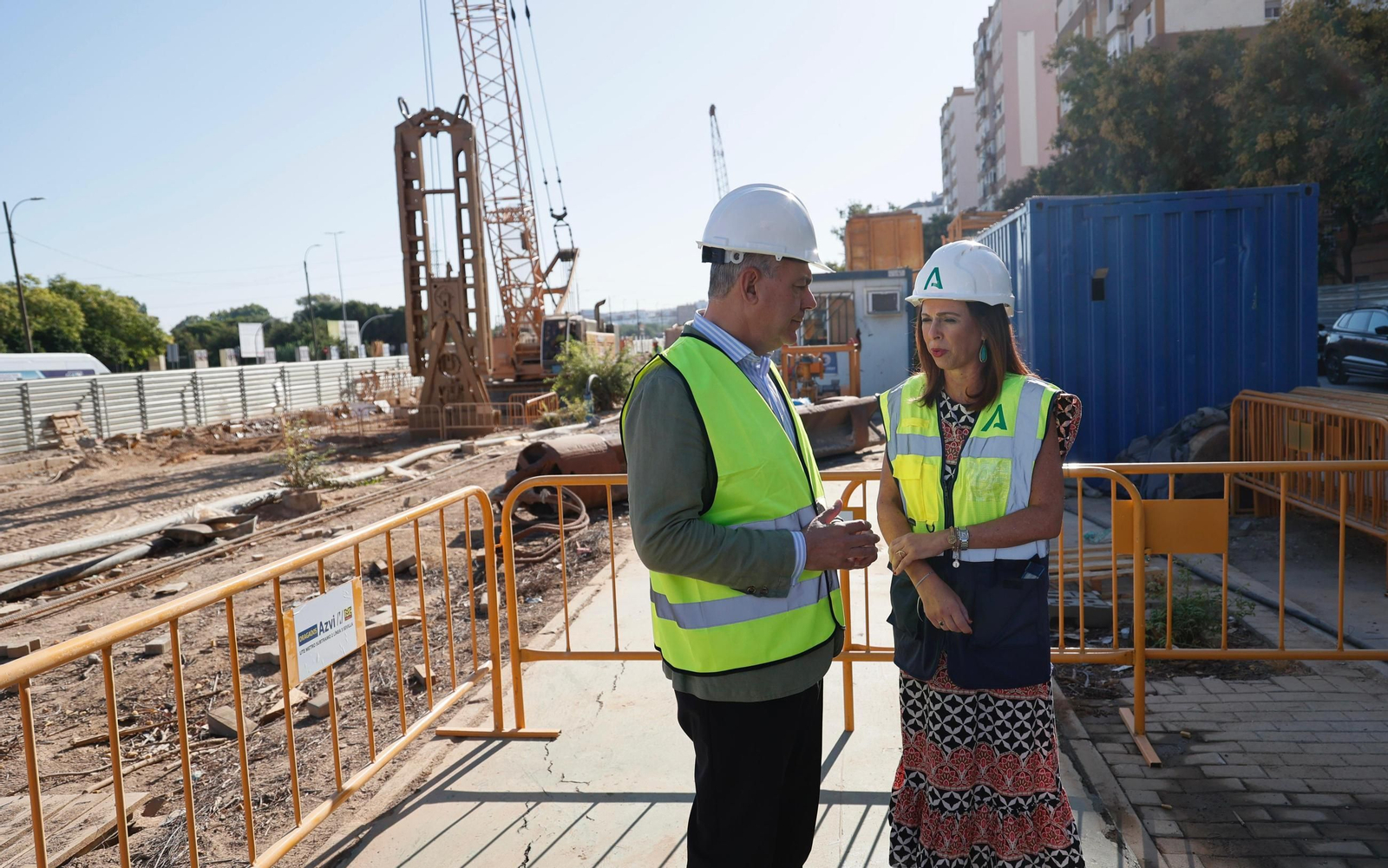 Estado actual de las obras en el subtramo 2 del Metro en la Ronda Urbana Norte