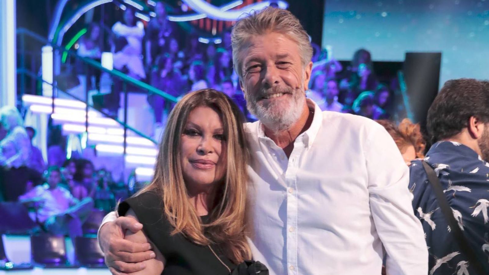 Francisco con su esposa, Paca Ribes.