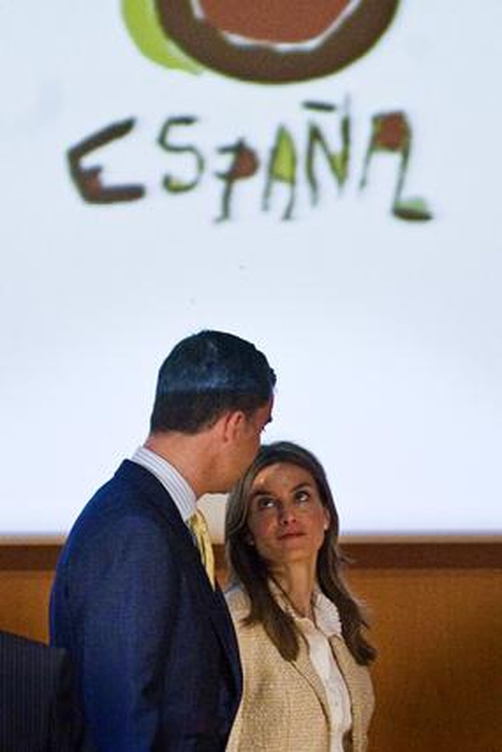 Los Príncipes de Asturias clausuran el Congreso Mundial de Periodismo en Cádiz. 

Foto: Julio Gonzalez