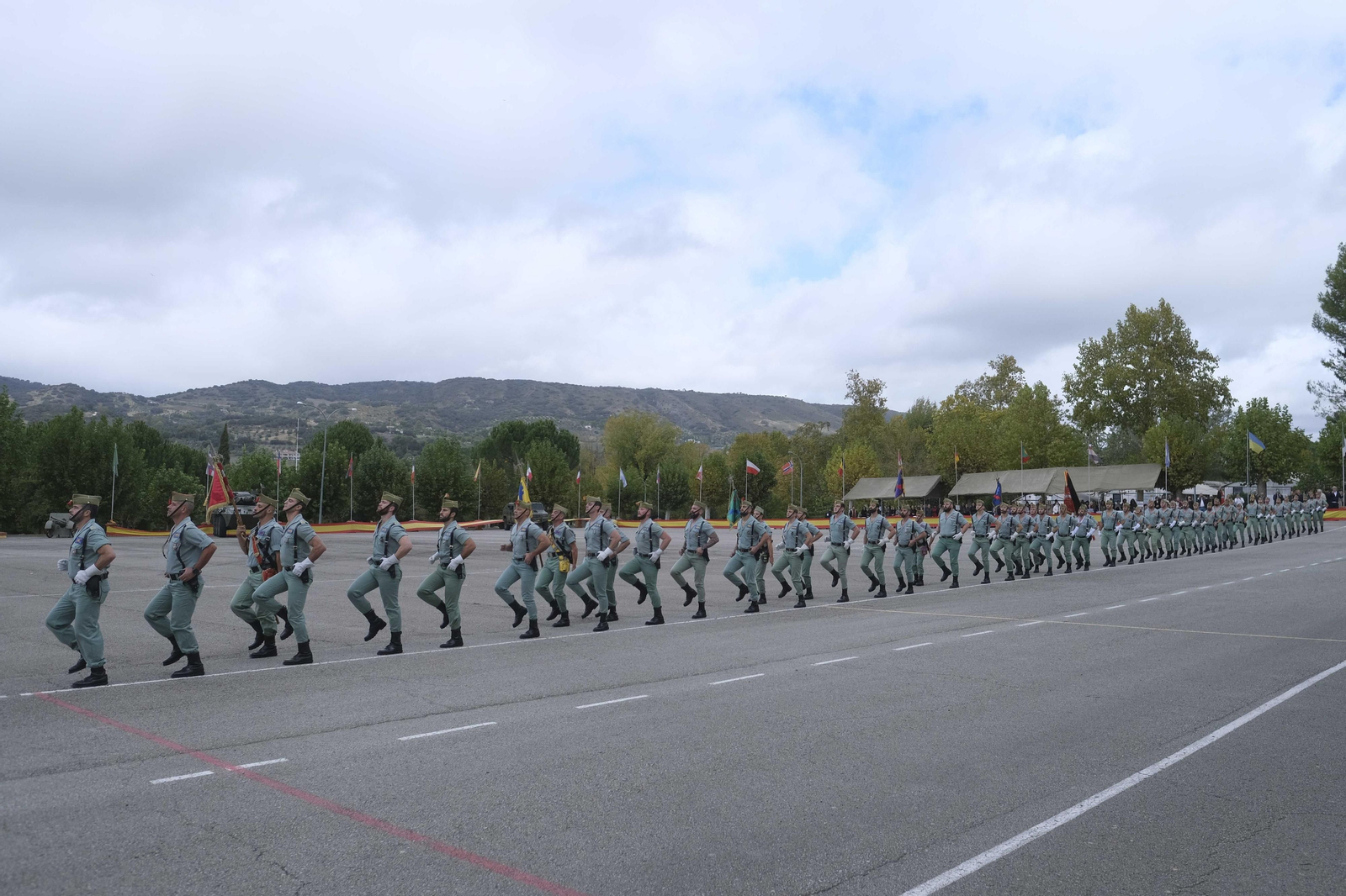 Sábado legionario, en fotos