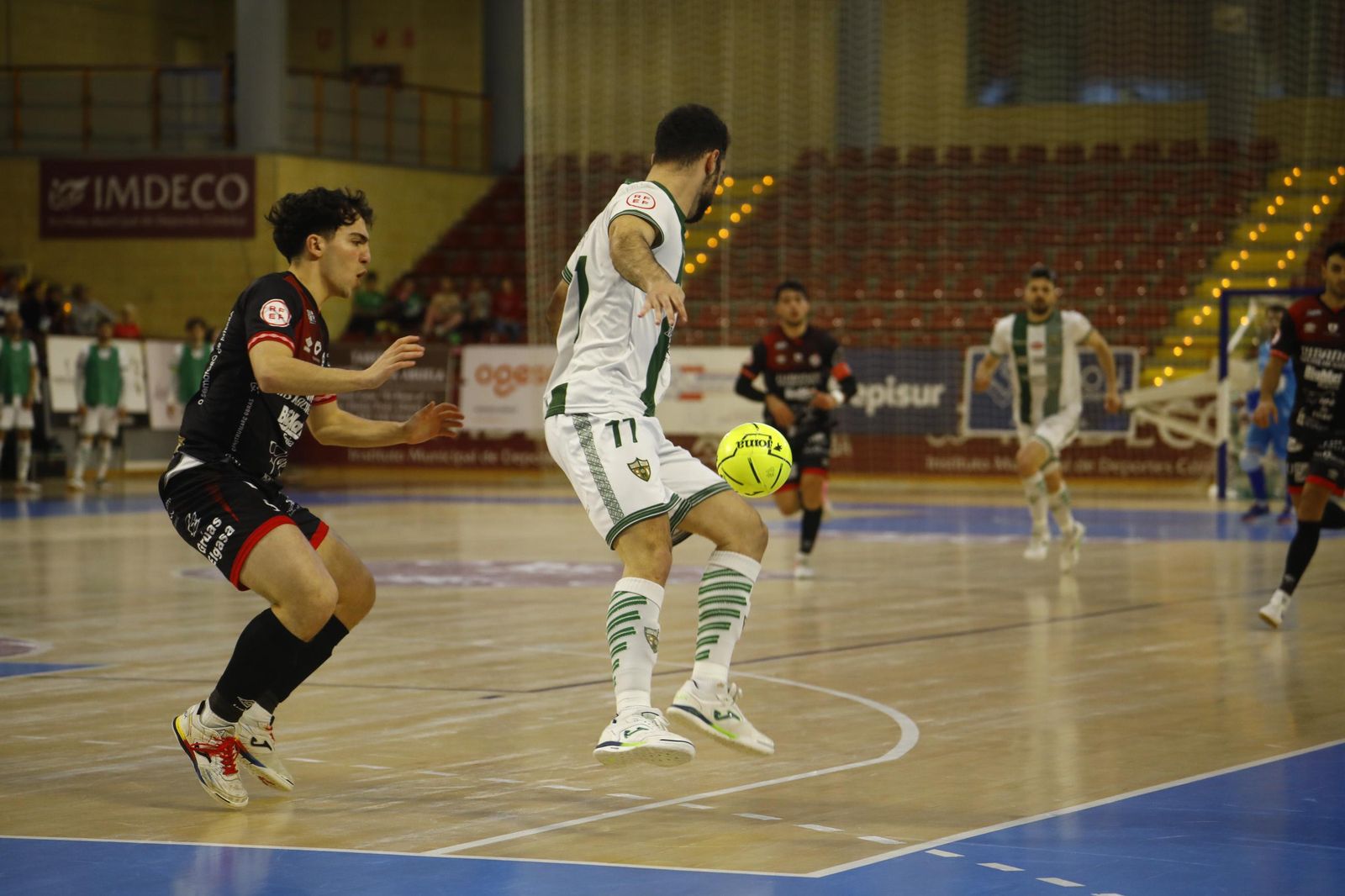 Las mejores fotos del ambiente en Vista Alegre para el Córdoba Futsal - Noia