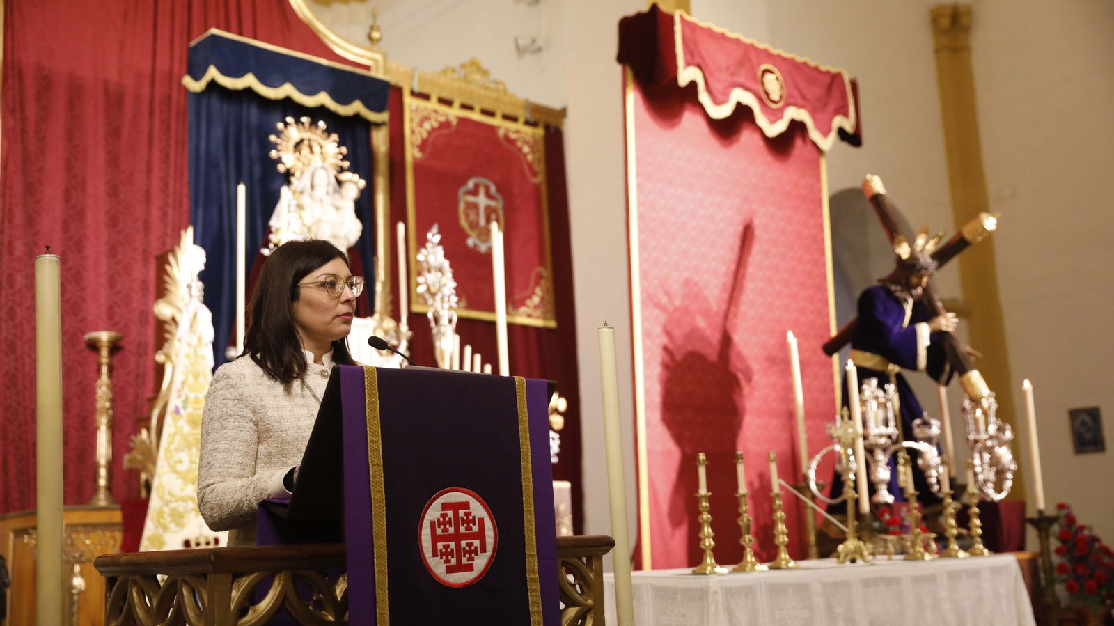 Exaltación del Nazareno a cargo de Tomás Herrera