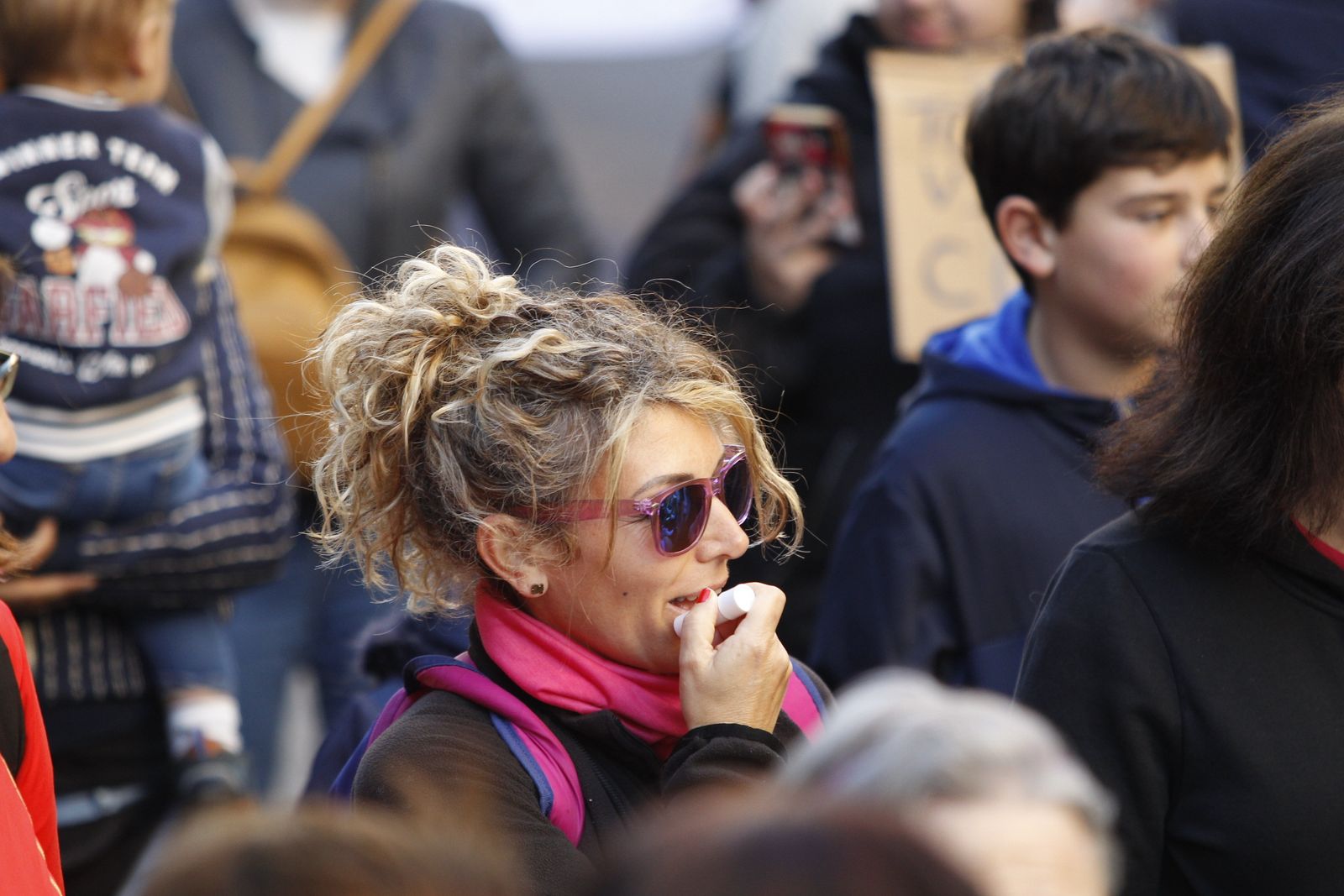 Fotogalería manifestación Día Internacional de la Mujer