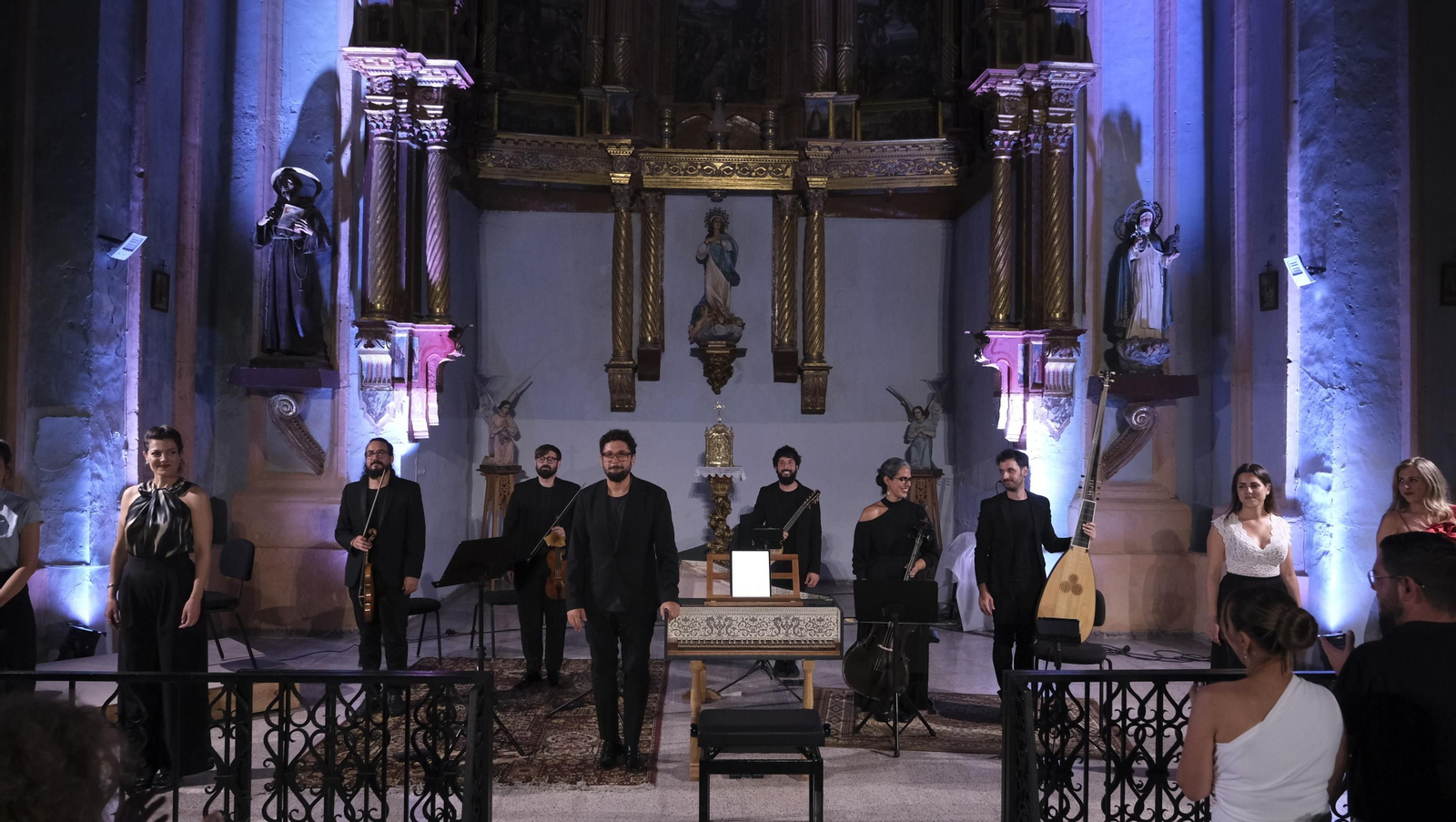 Concierto del grupo Forma Antiqua, en el Festival de Música Renacentista y Barroca de Vélez Blanco-Festimuvb 2023