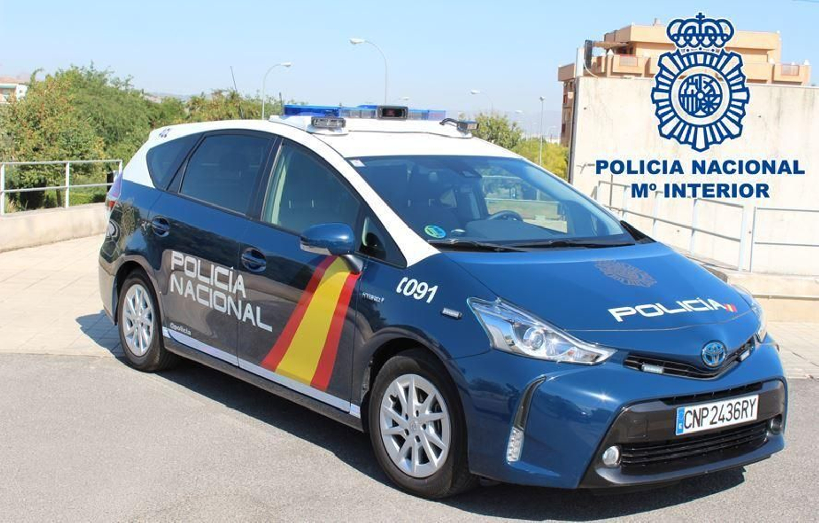Imagen de archivo de un coche de la Policía Nacional.
