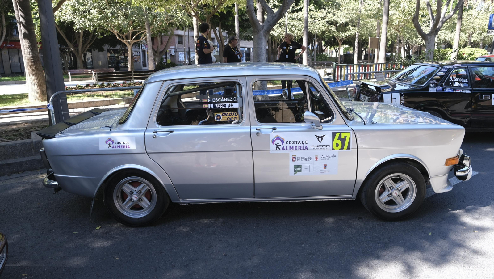 Imágenes de la salida del Rallye Costa de Almería