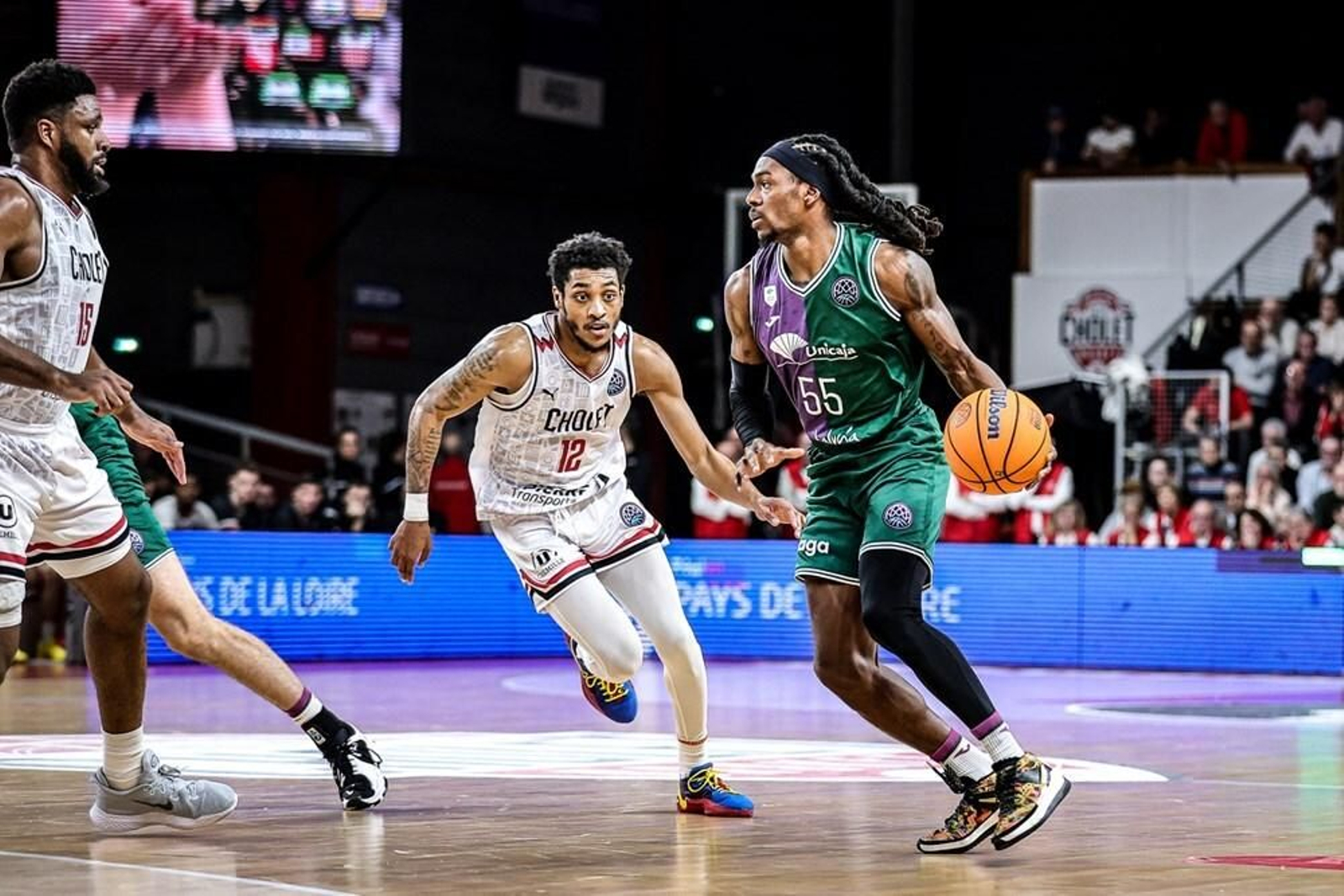 El Cholet - Unicaja, en fotos