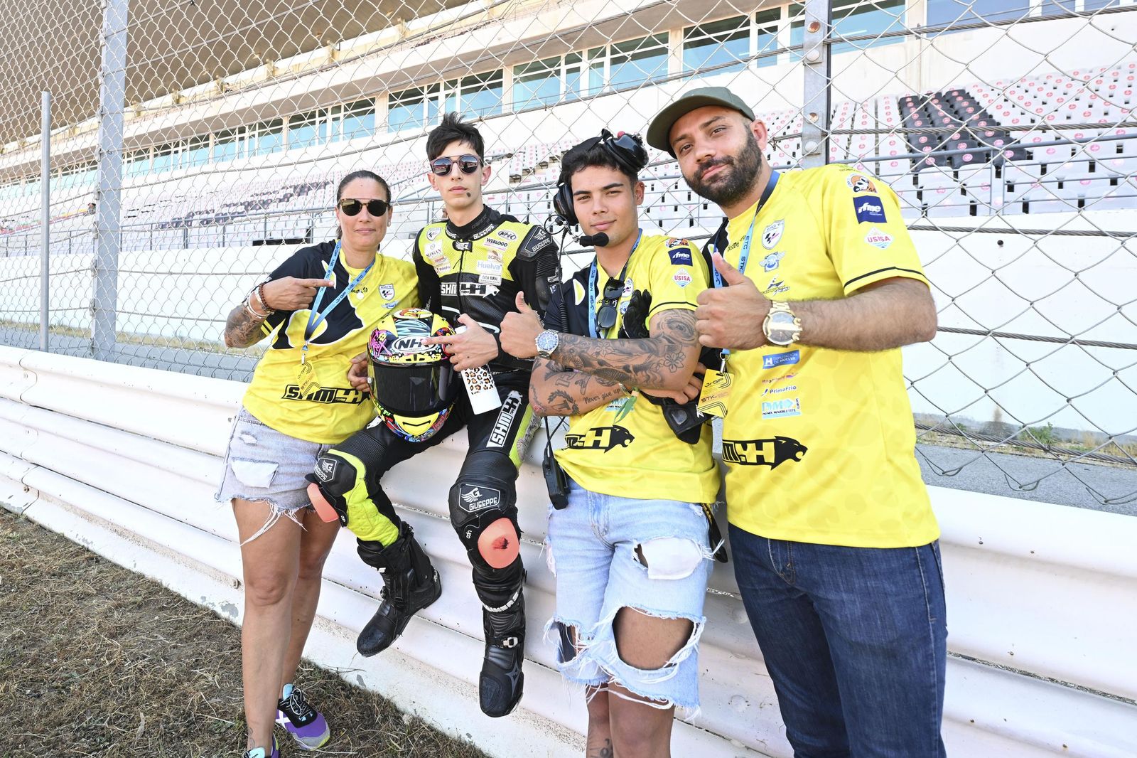 Representación del SuperHugo44 Team en Portimao.