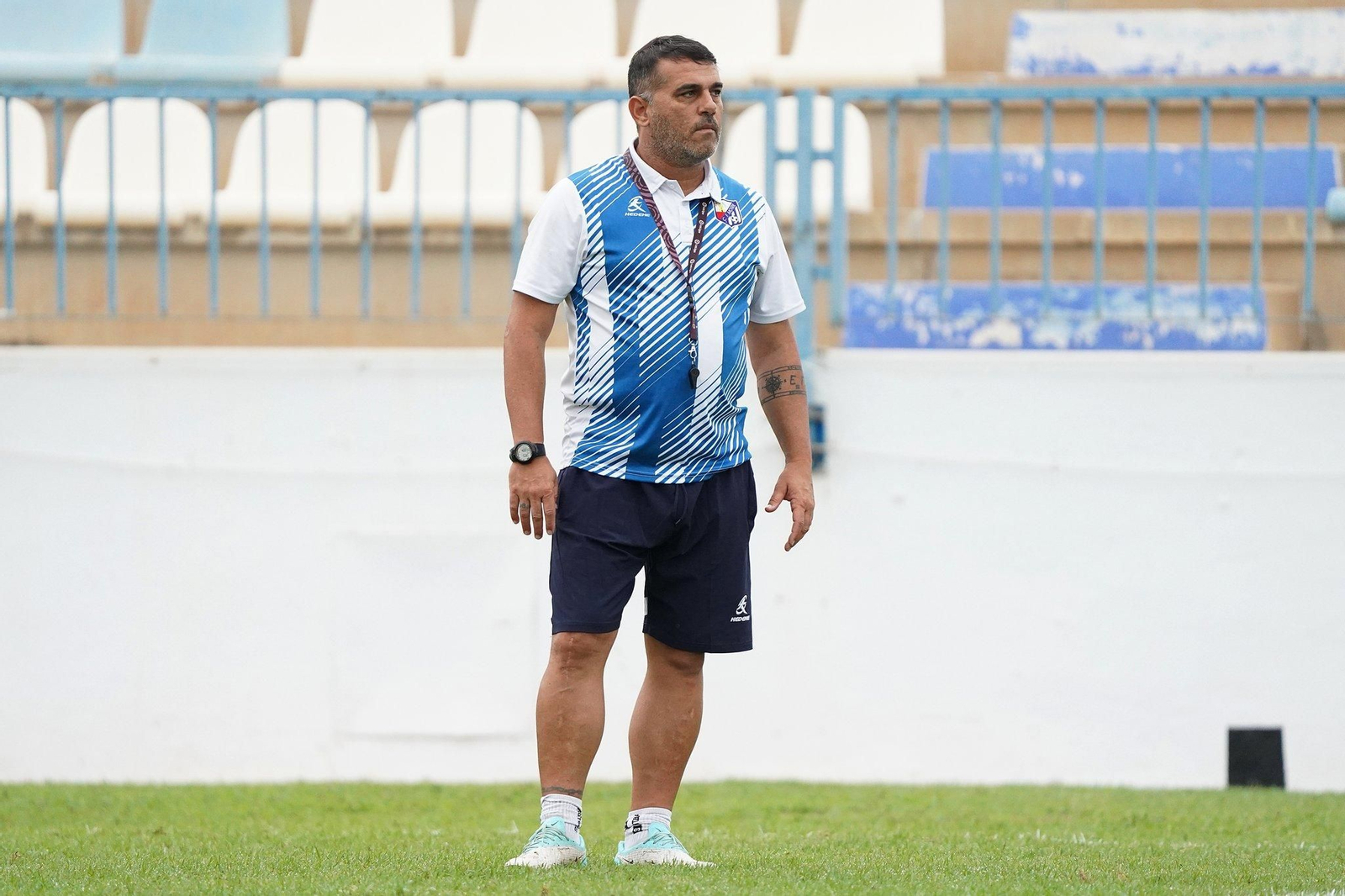 Emilio Fajardo, en un entrenamiento.