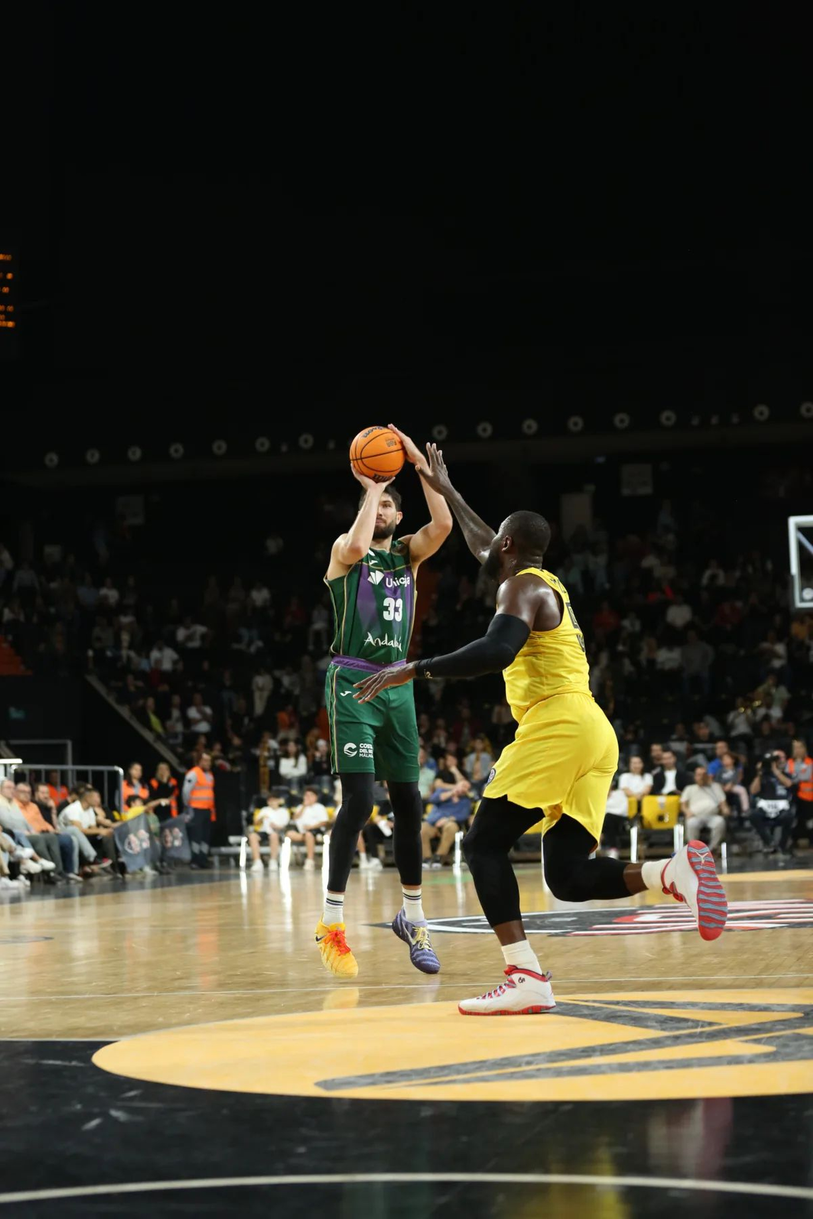 El Mersin-Unicaja, en fotos