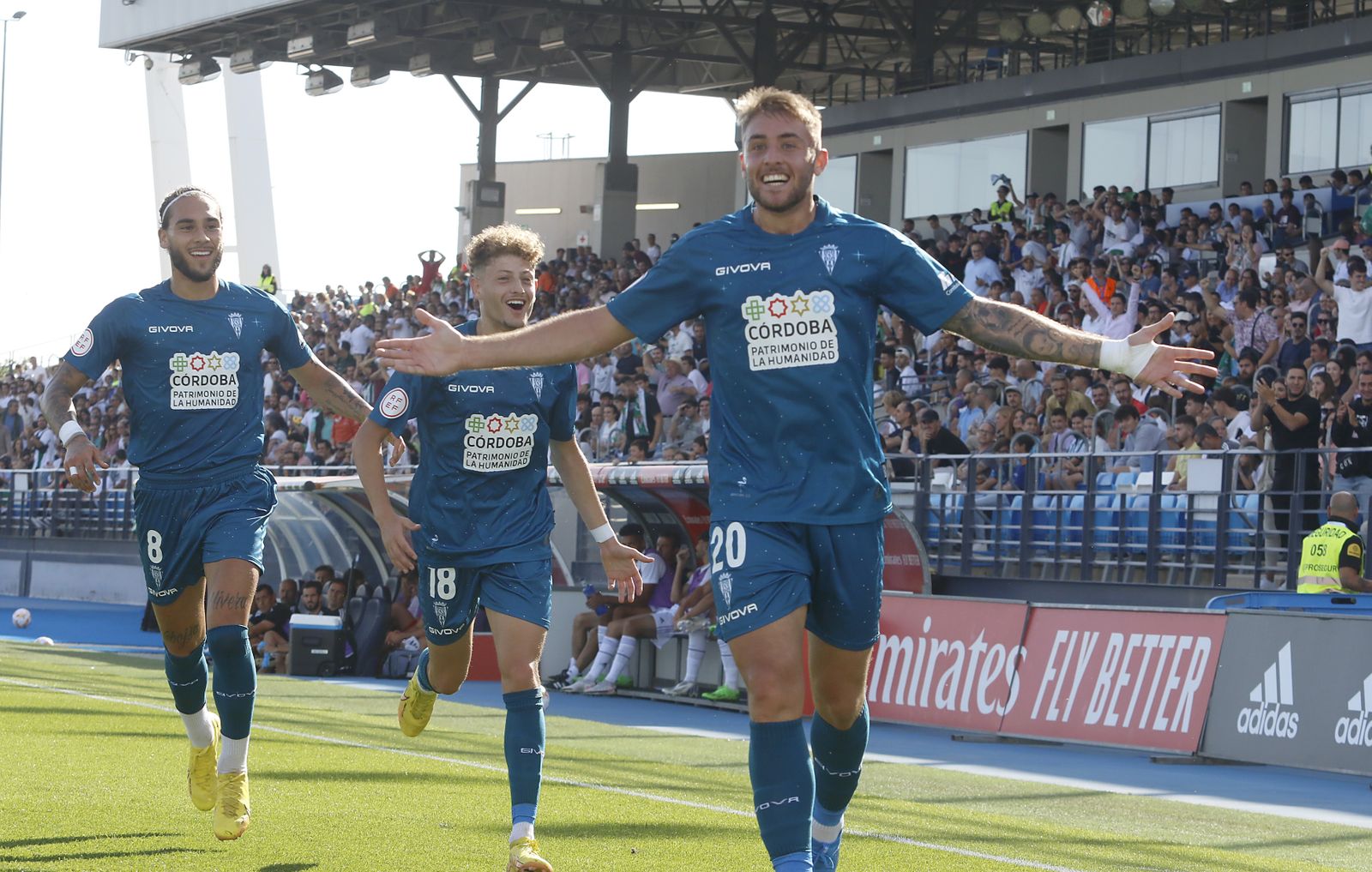 Las imágenes del partido entre el Real Madrid Castilla y el Córdoba CF