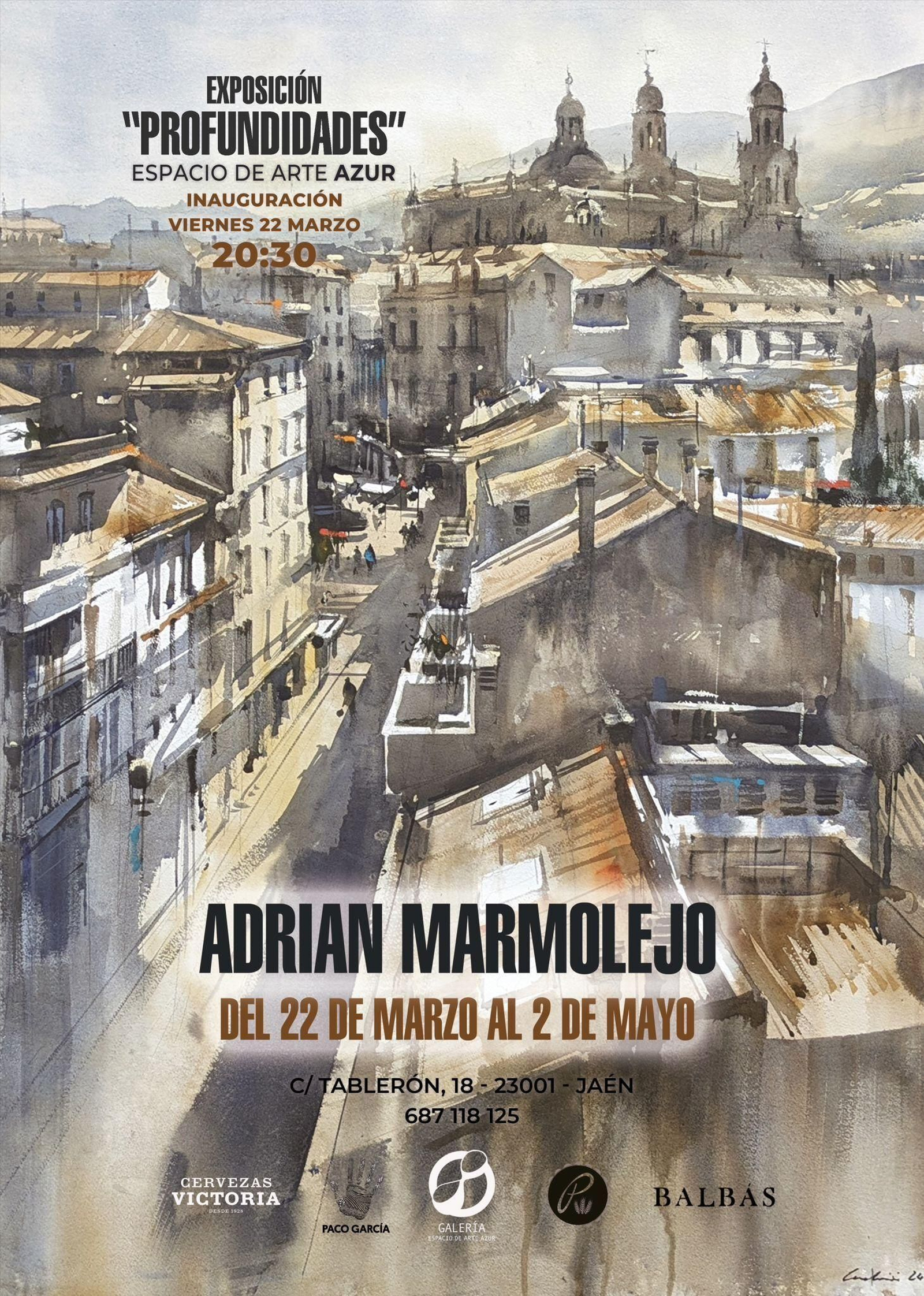 La Catedral de Jaén está presente en la obra del acuarealista.