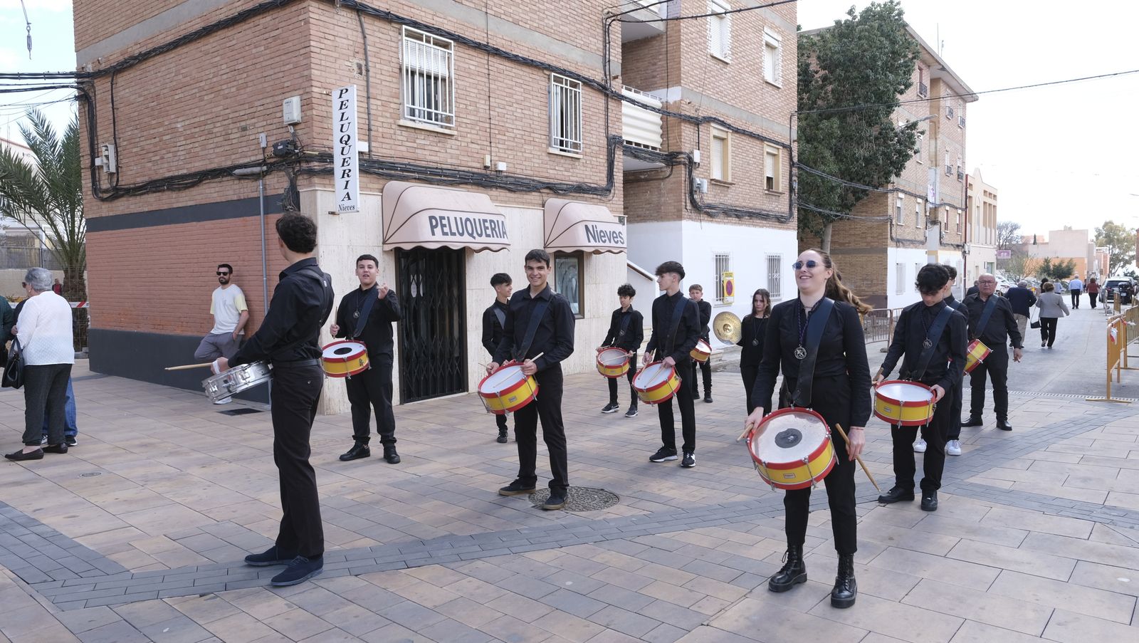 Imágenes de la bendición de la Borriquita de El Alquián, por el Obispo de Almería