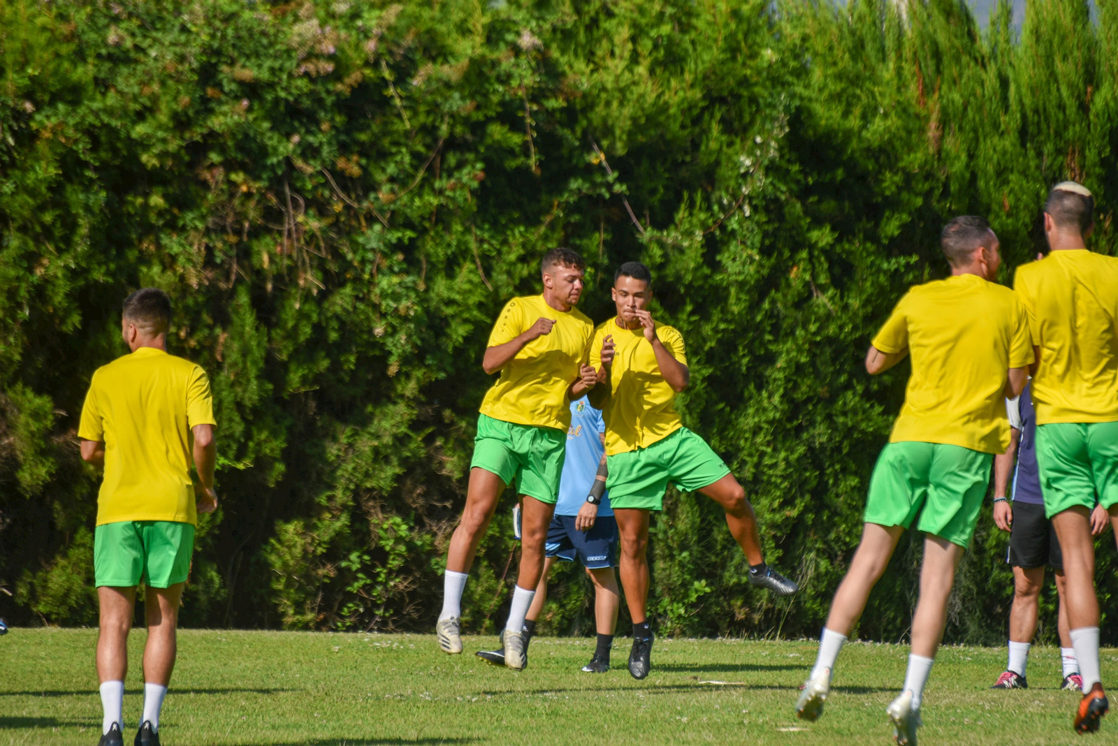 Primer entrenamiento de pretemporada de la UD Los Barrios