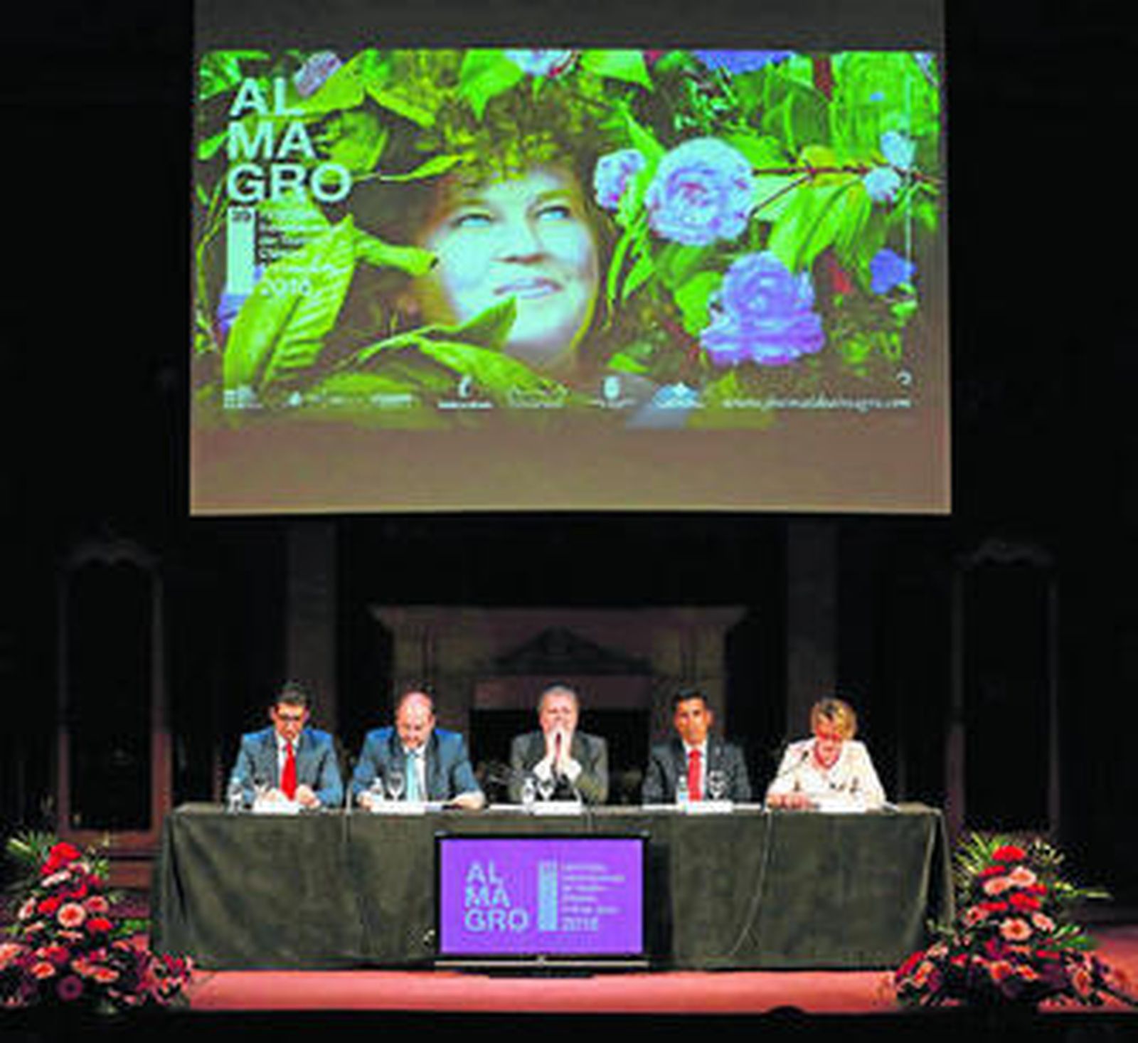 La presentación del festival, ayer.