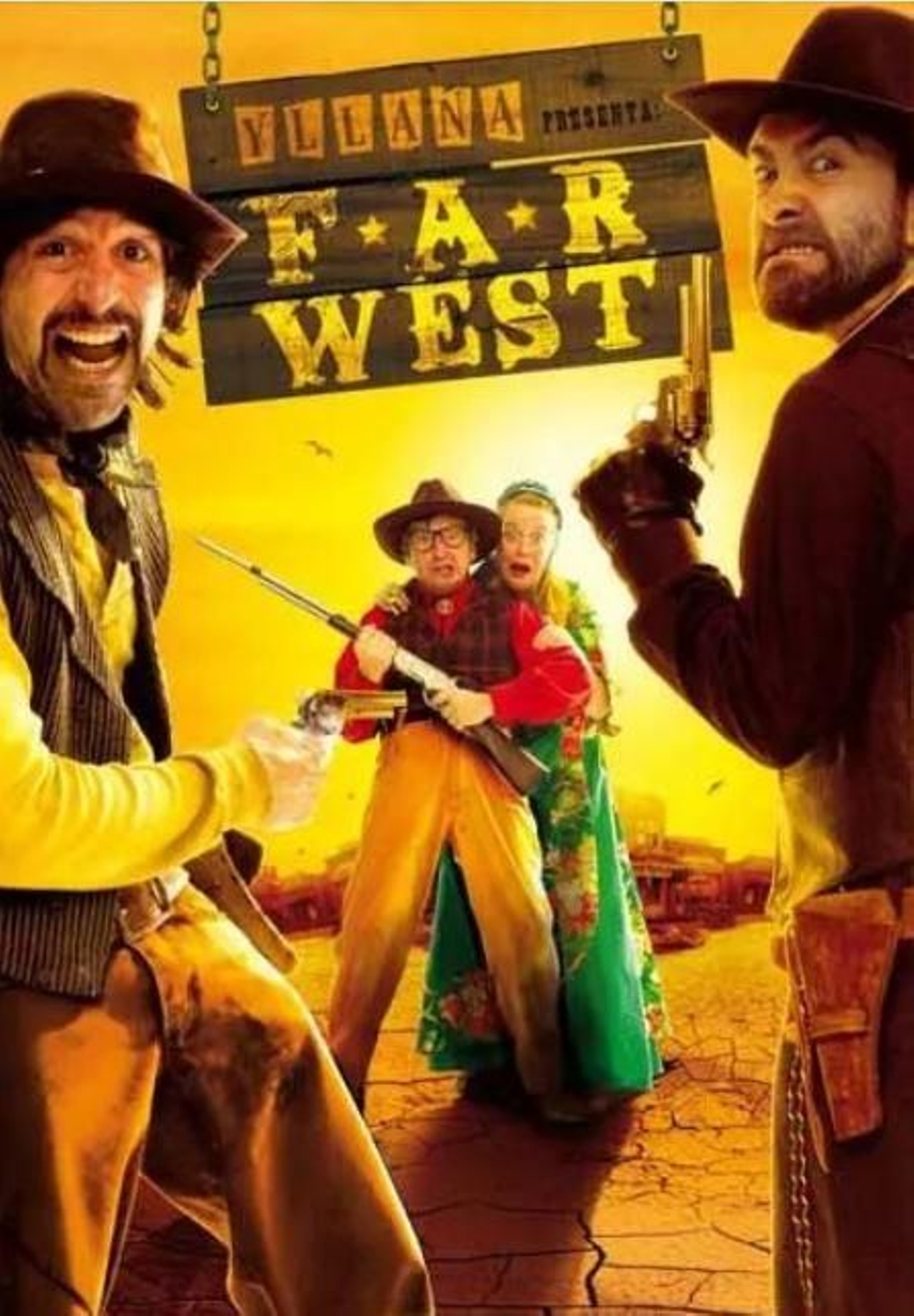 Detalle del cartel anunciador de 'Far West'.